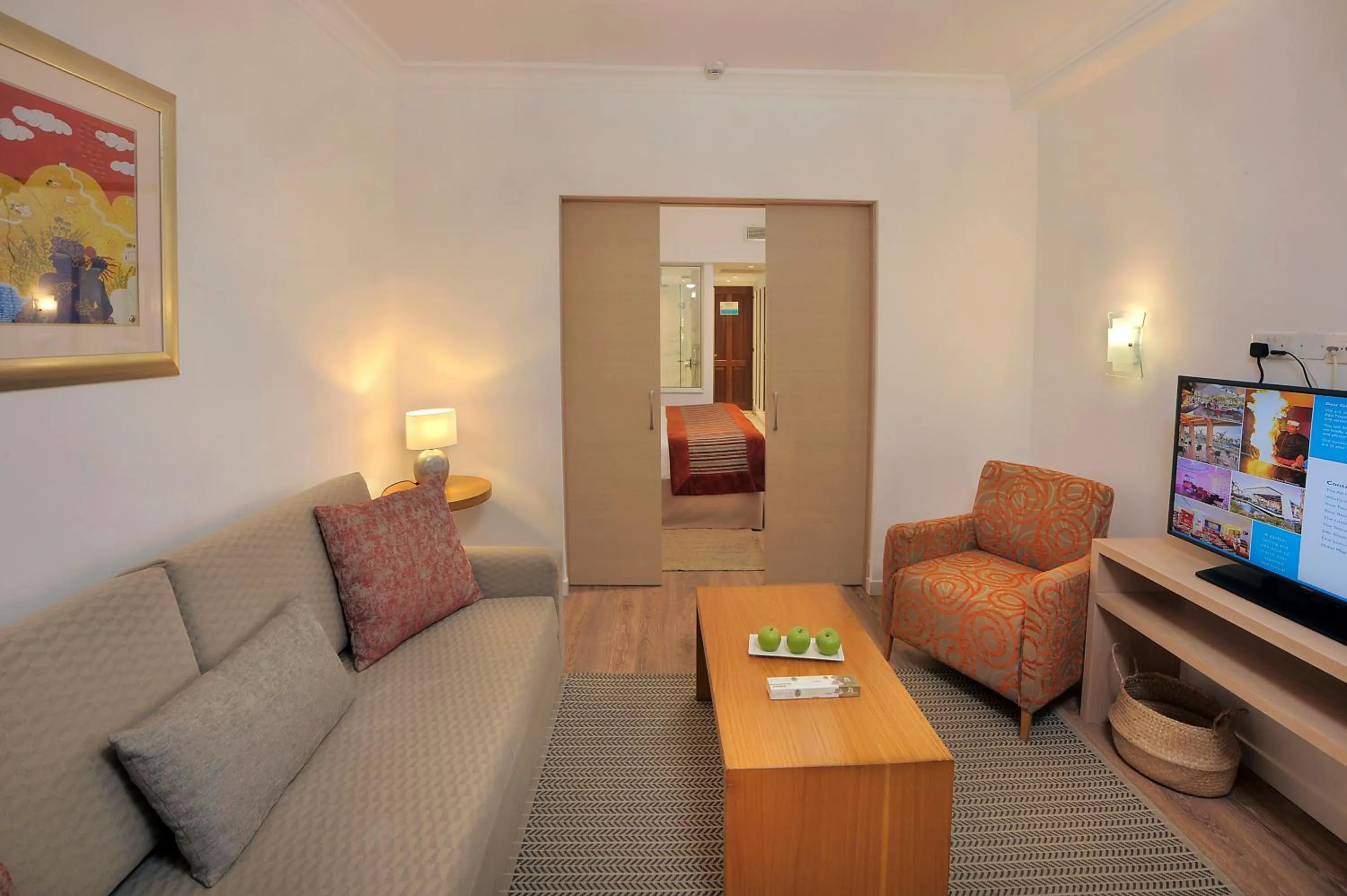 Seating area in Olympic Lagoon Resort Ayia Napa