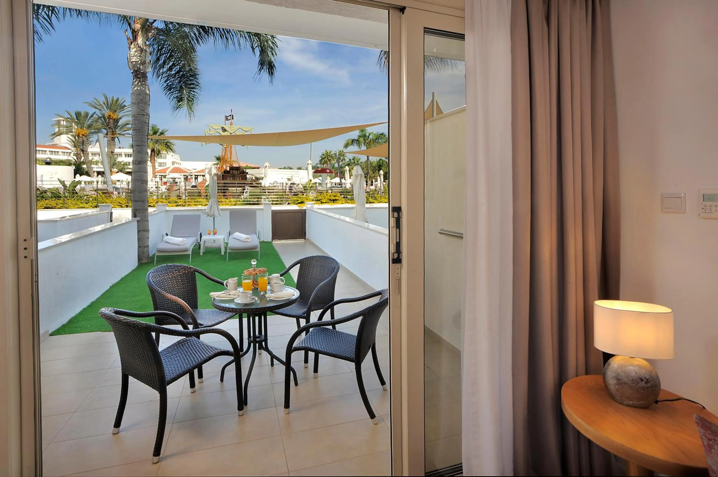 Garden in Olympic Lagoon Resort Ayia Napa