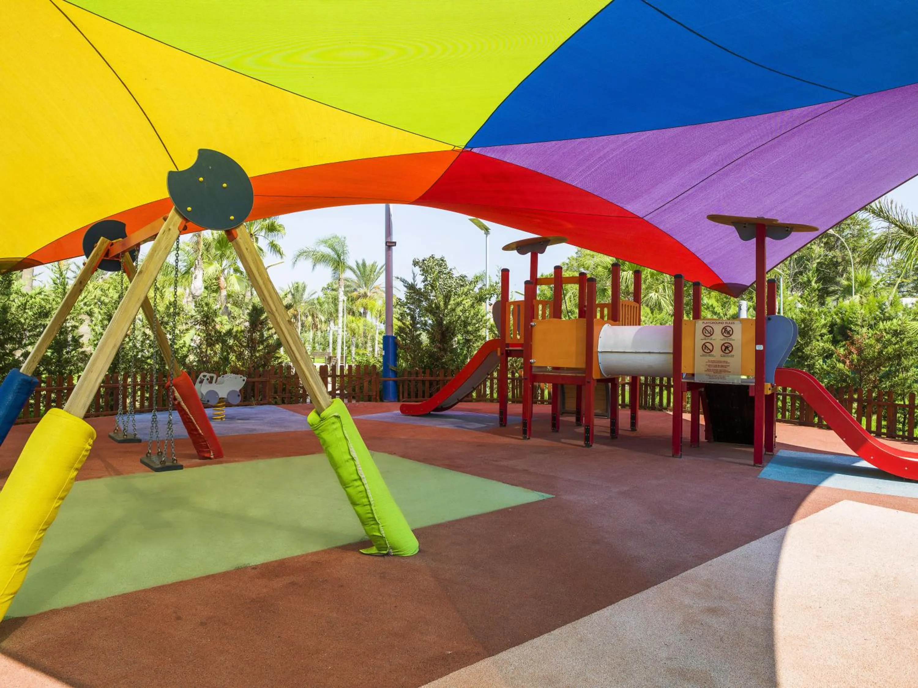 Children play ground in Olympic Lagoon Resort Ayia Napa