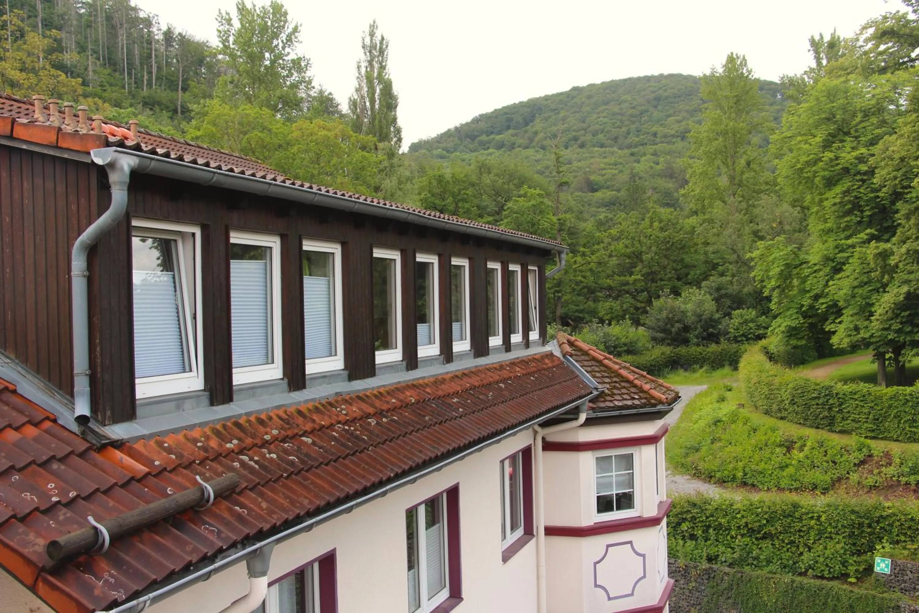 View (from property/room) in REGIOHOTEL Germania Bad Harzburg - #DirektAmKurpark #Wellnessbereich #Frühstücksbuffet #FreeParking