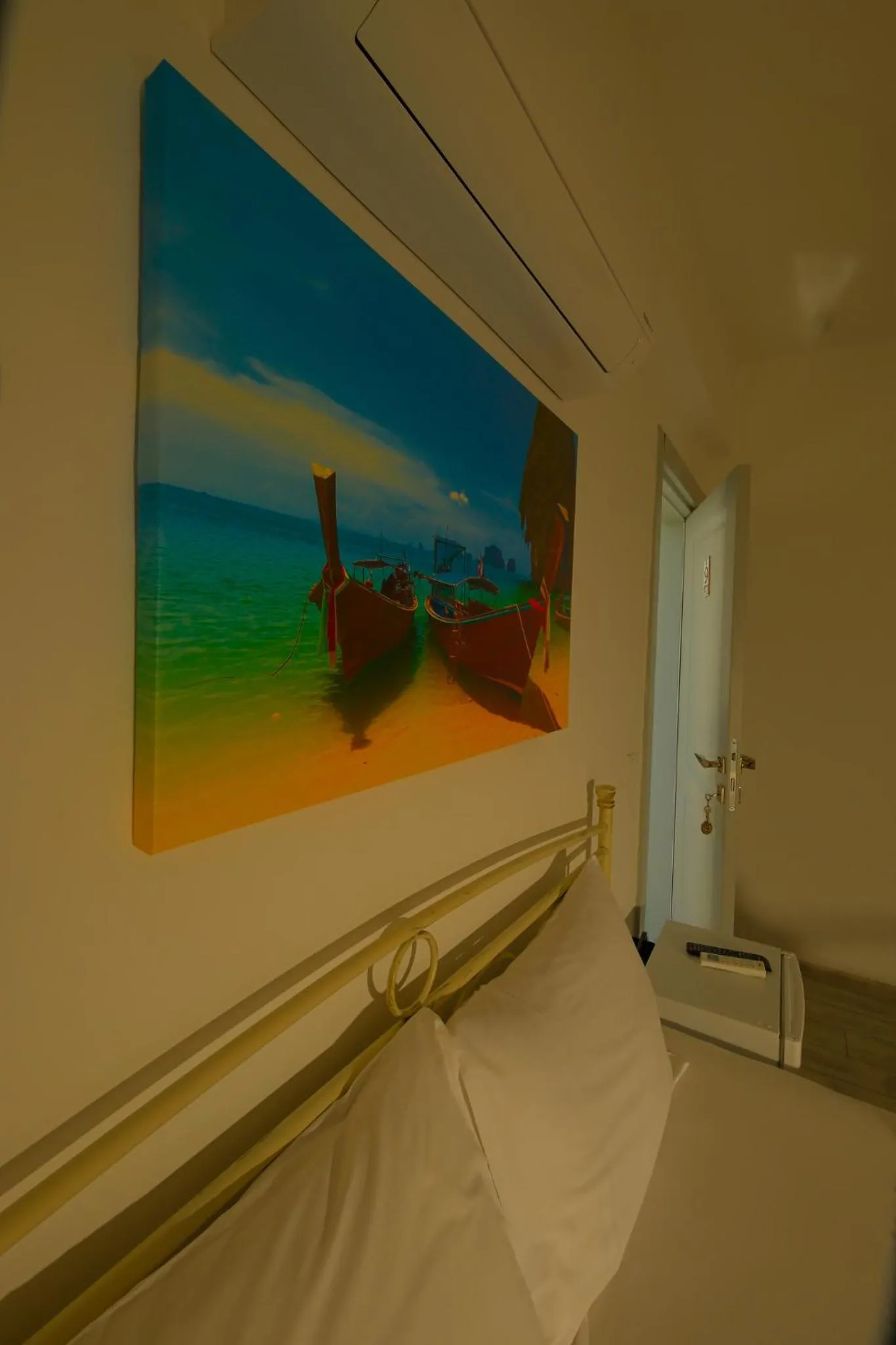 Decorative detail, Bed in Kybele Alaçatı