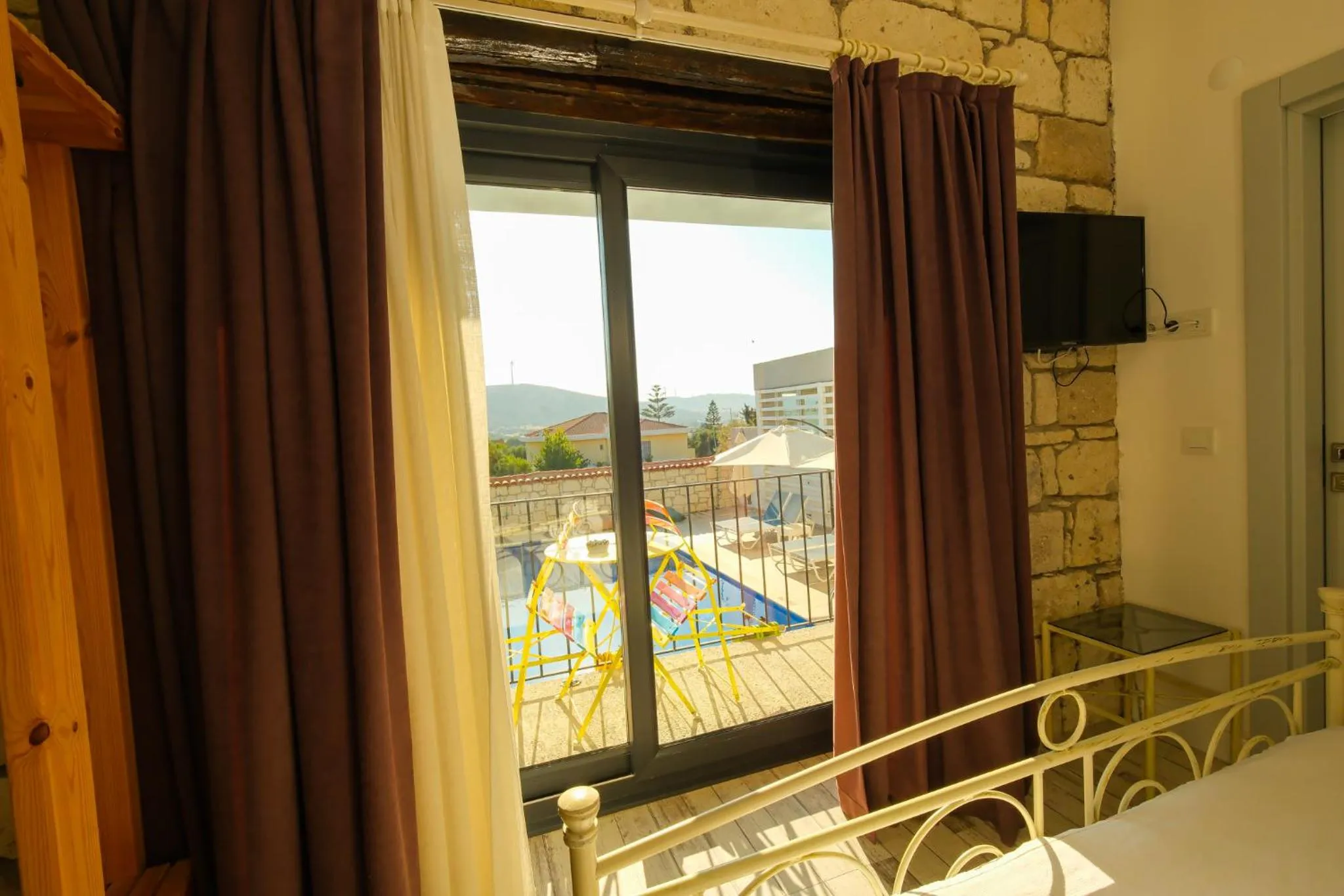 Balcony/Terrace, Bed in Kybele Alaçatı