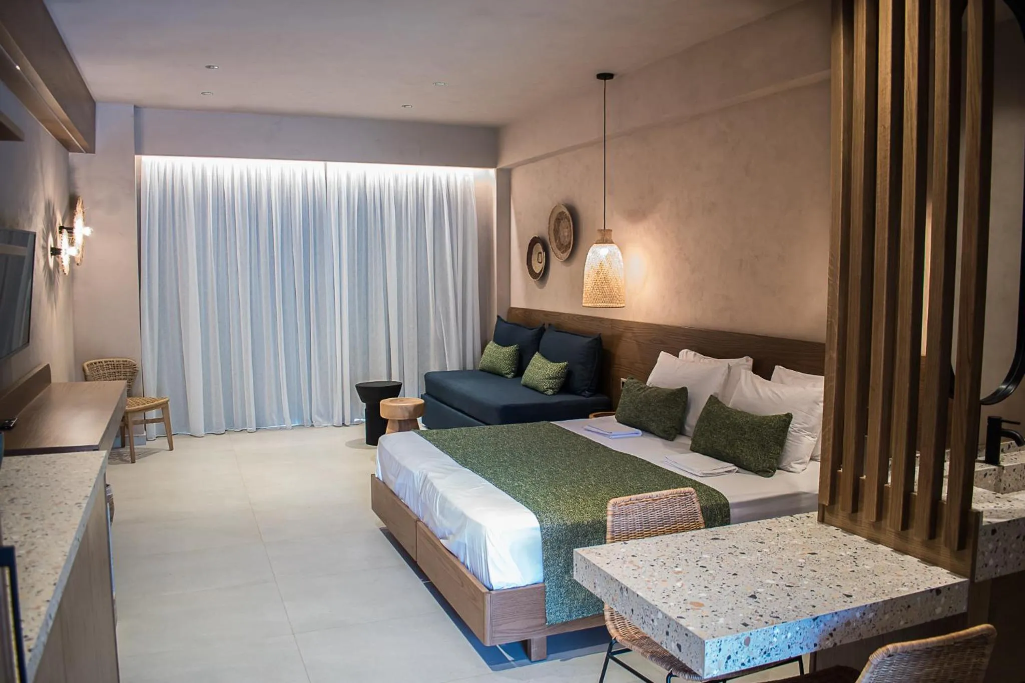 Bed in Panorama Hotel