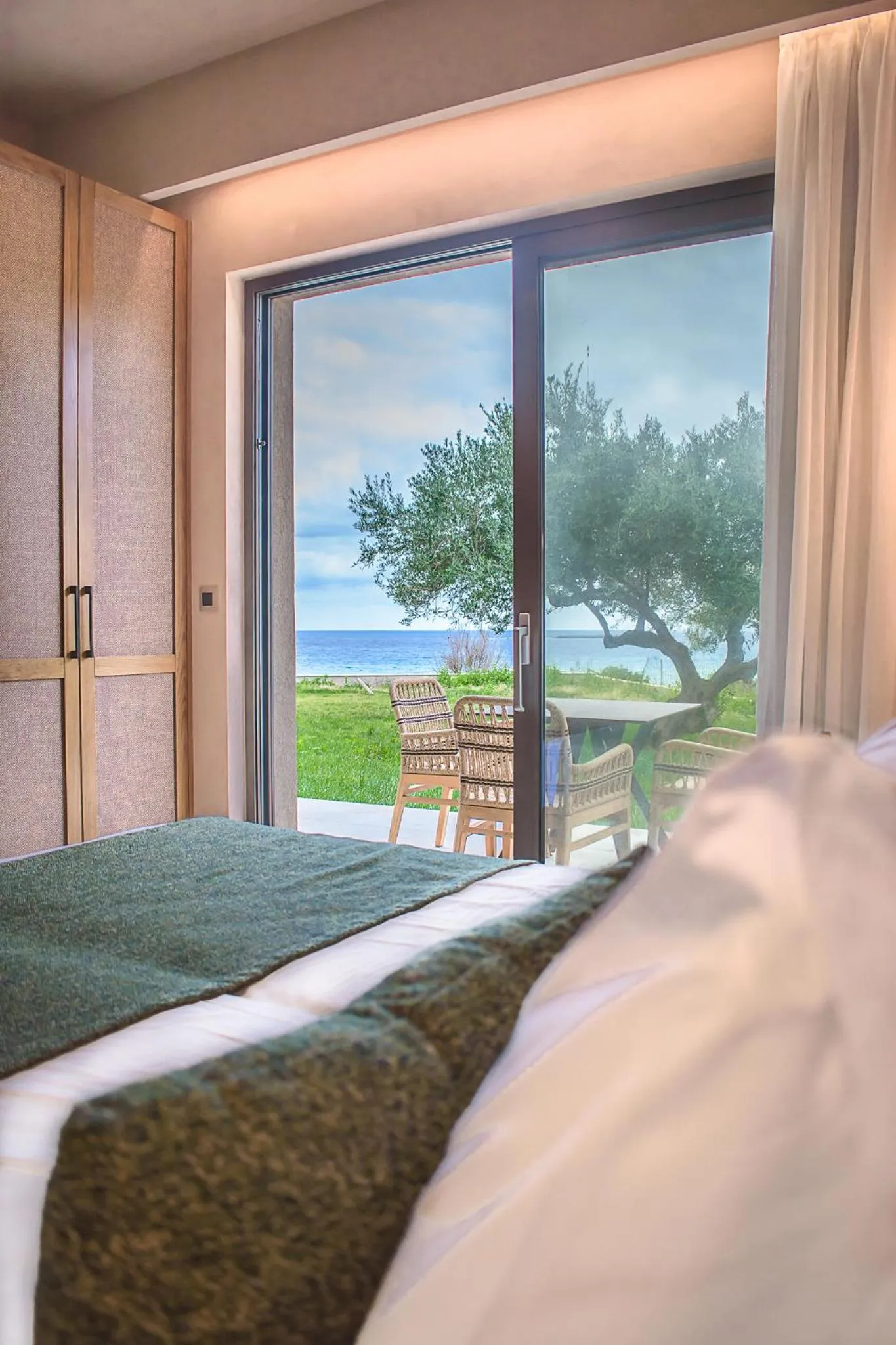 Bed in Panorama Hotel