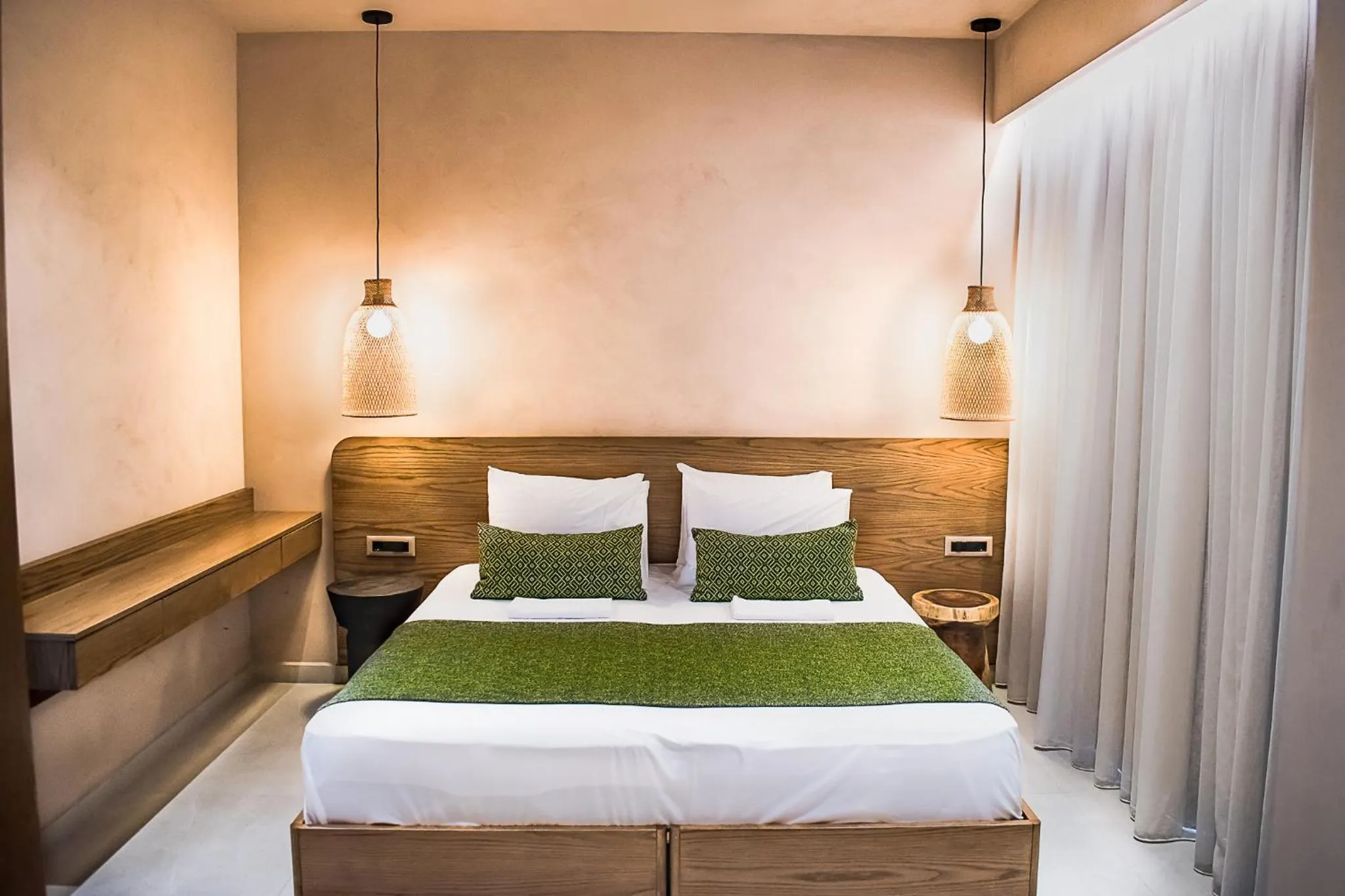 Bed in Panorama Hotel