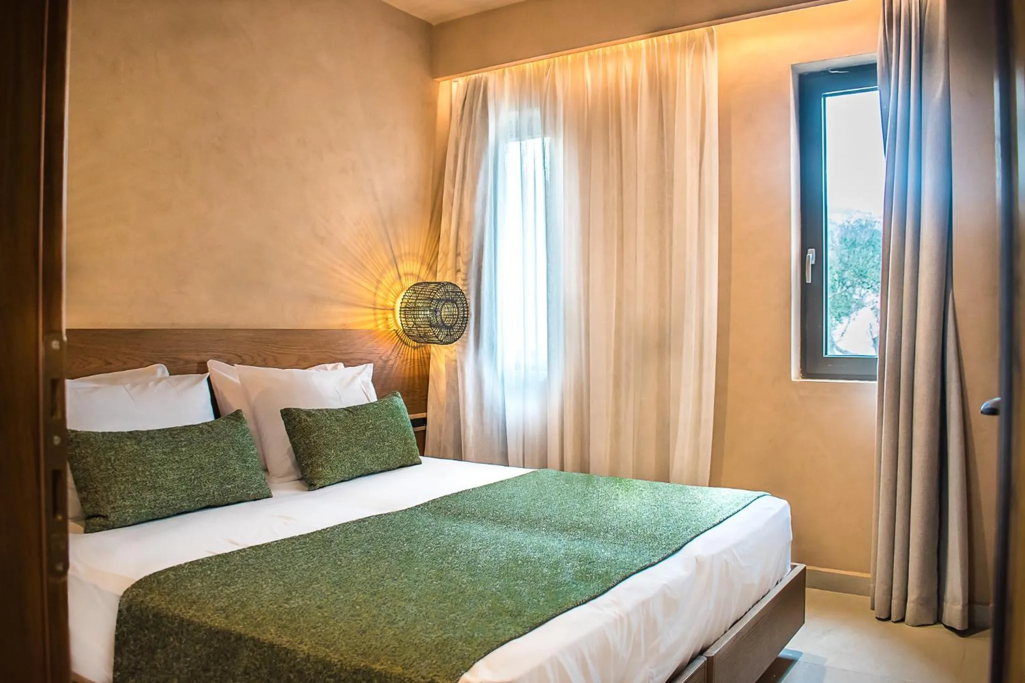 Bed in Panorama Hotel