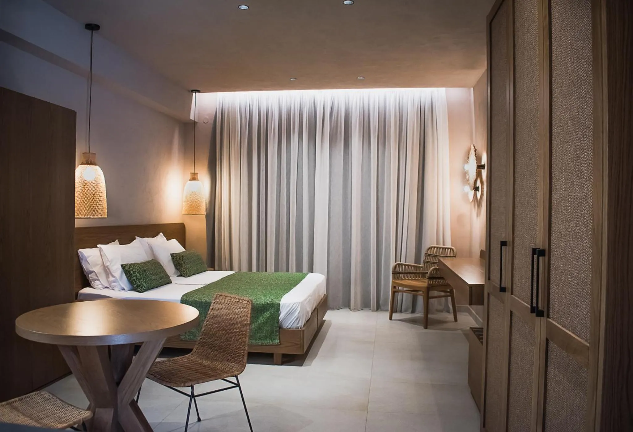 Bed in Panorama Hotel