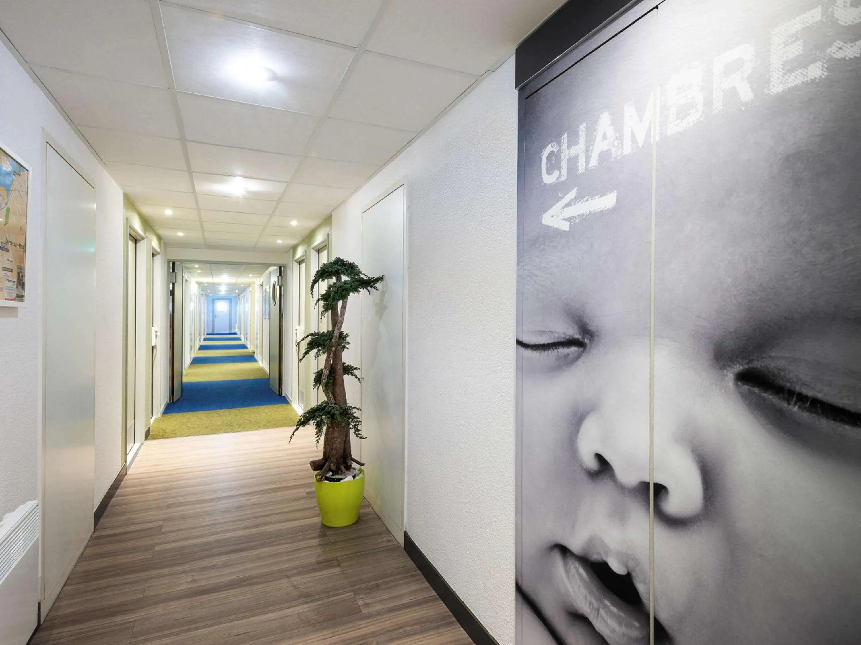 On site in ibis budget Cabourg Dives sur Mer