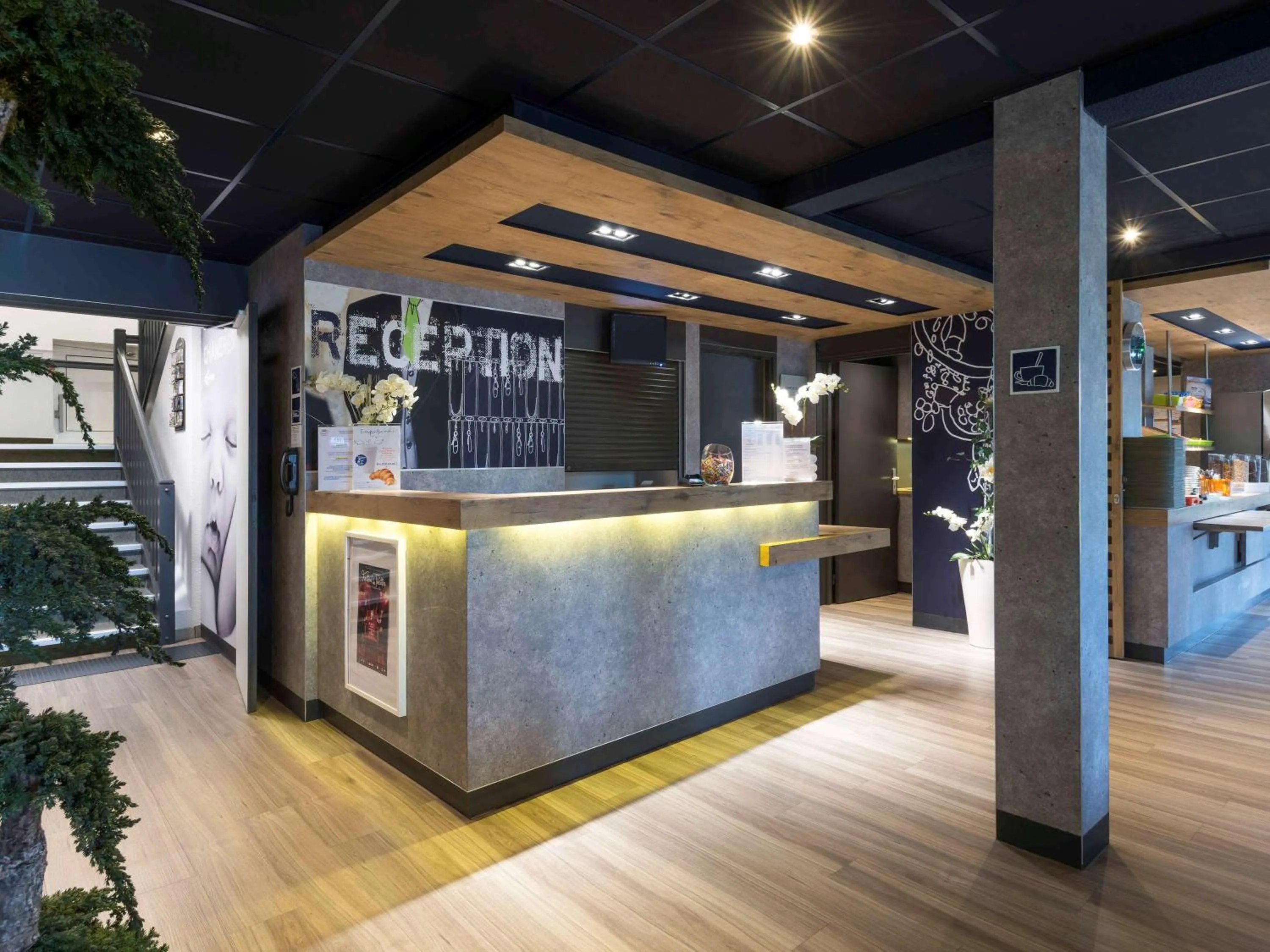 On site in ibis budget Cabourg Dives sur Mer