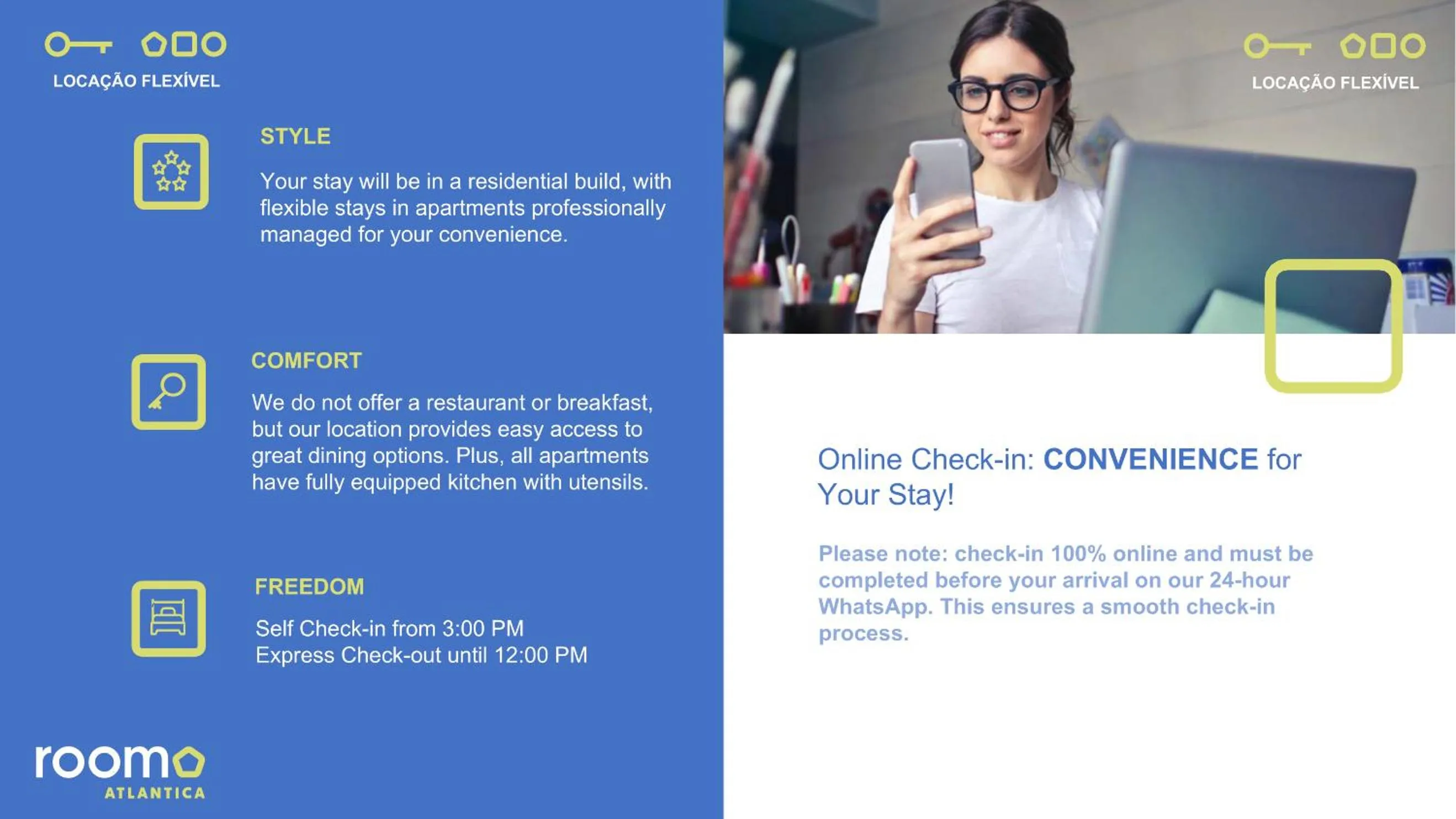 Text overlay in Roomo Vila Mariana Residencial