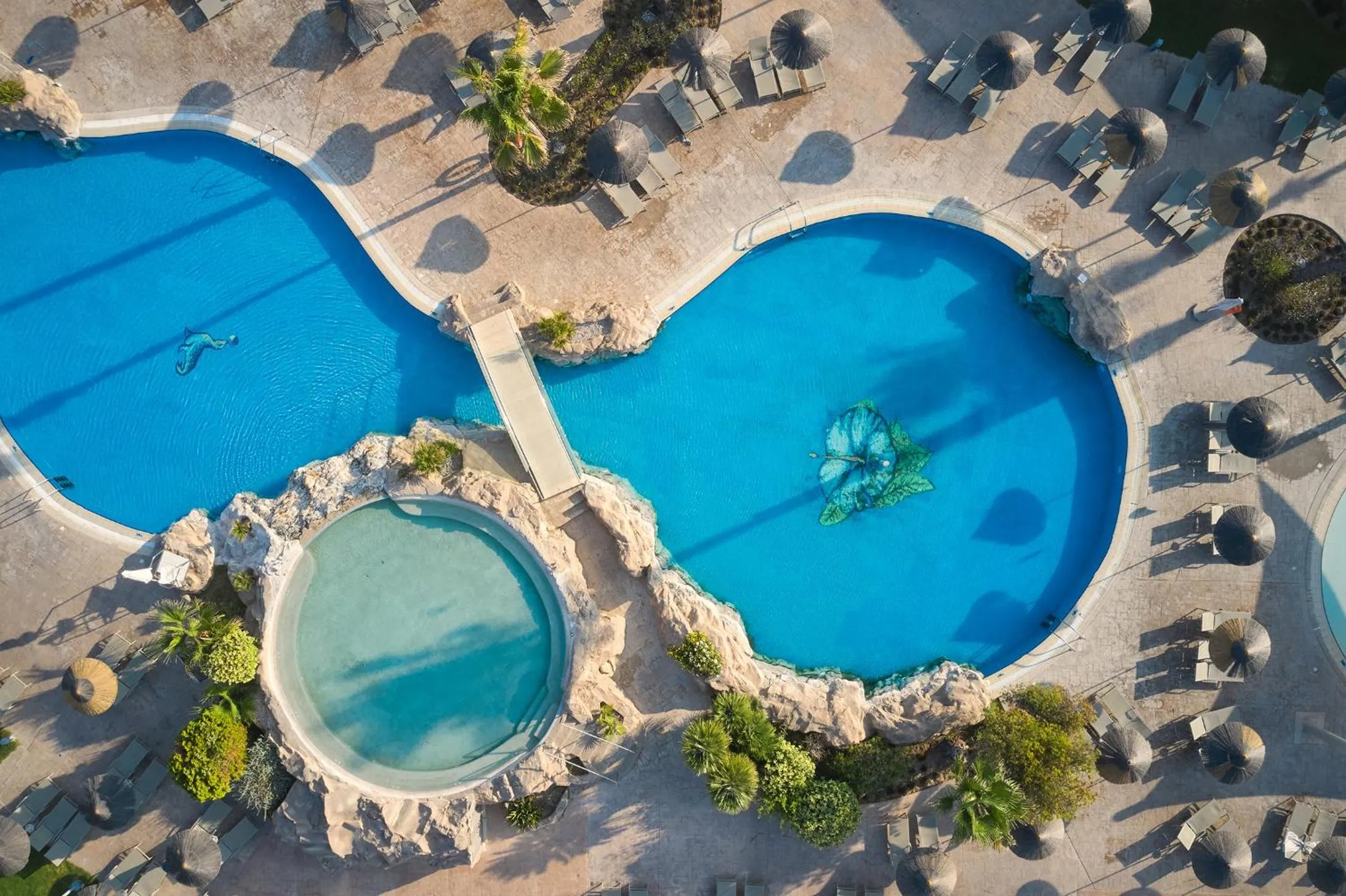 Bird's eye view in Atlantica Aegean Blue