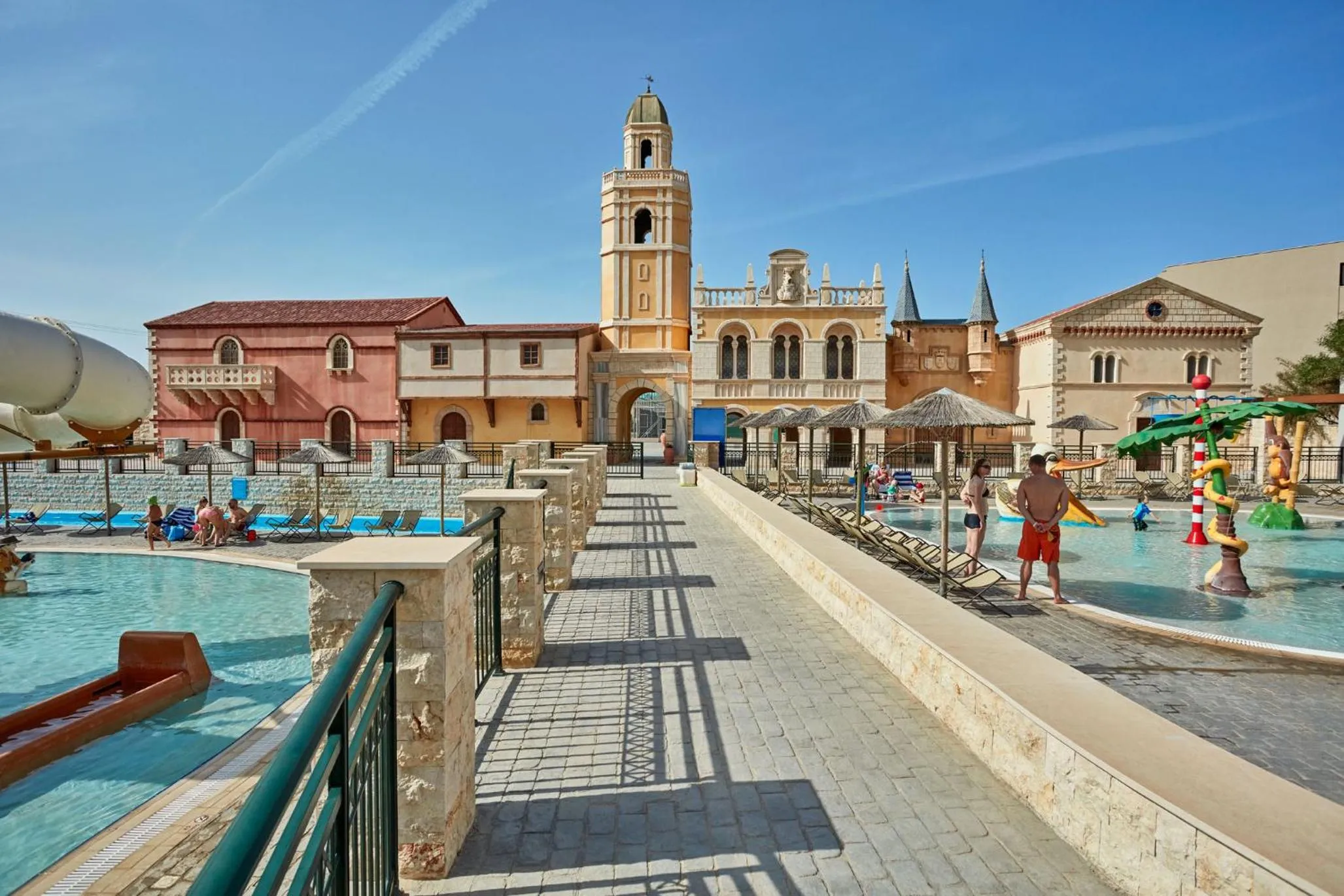 Aqua park in Atlantica Aegean Blue