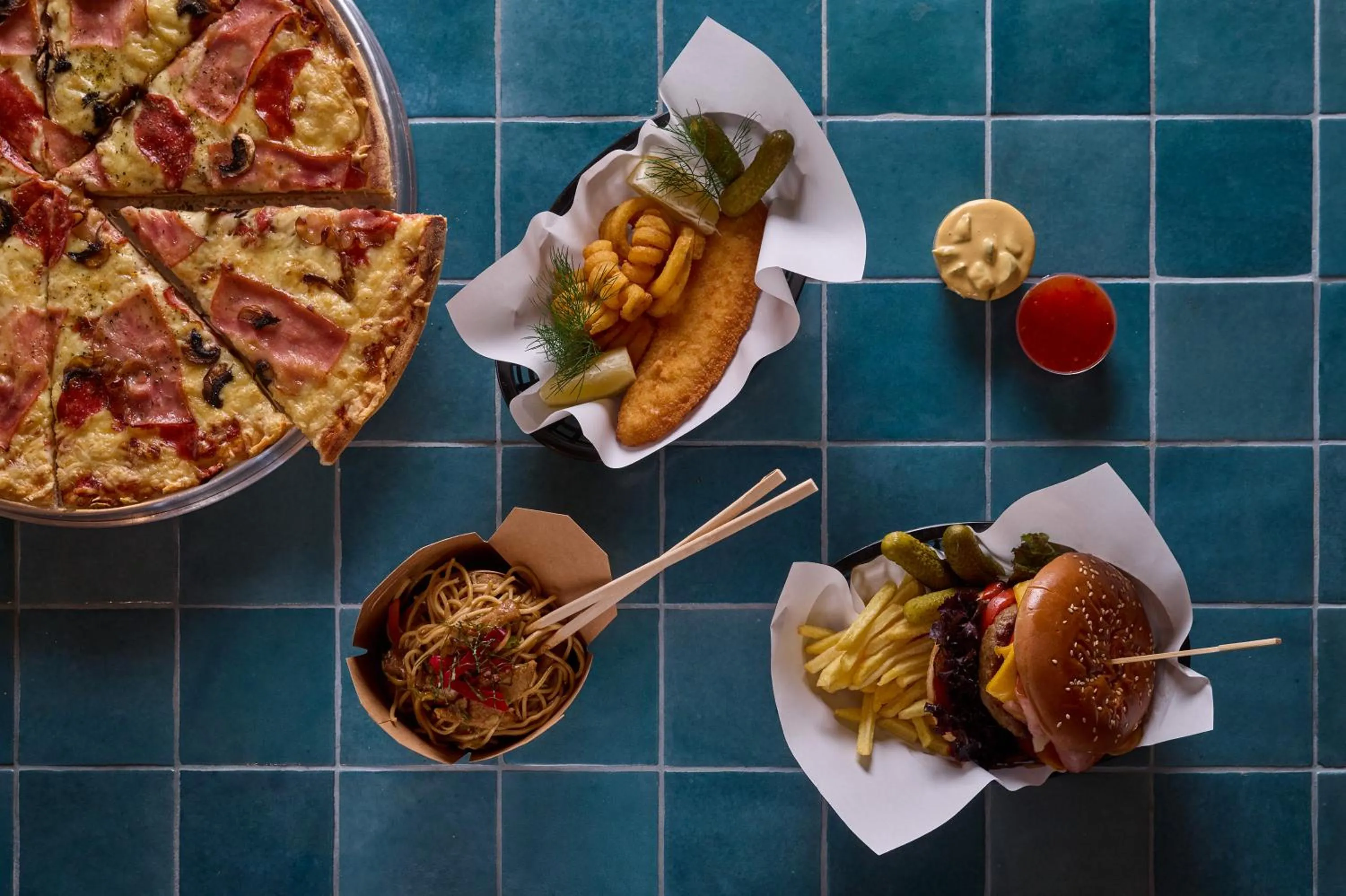 Food and drinks in Atlantica Aegean Blue