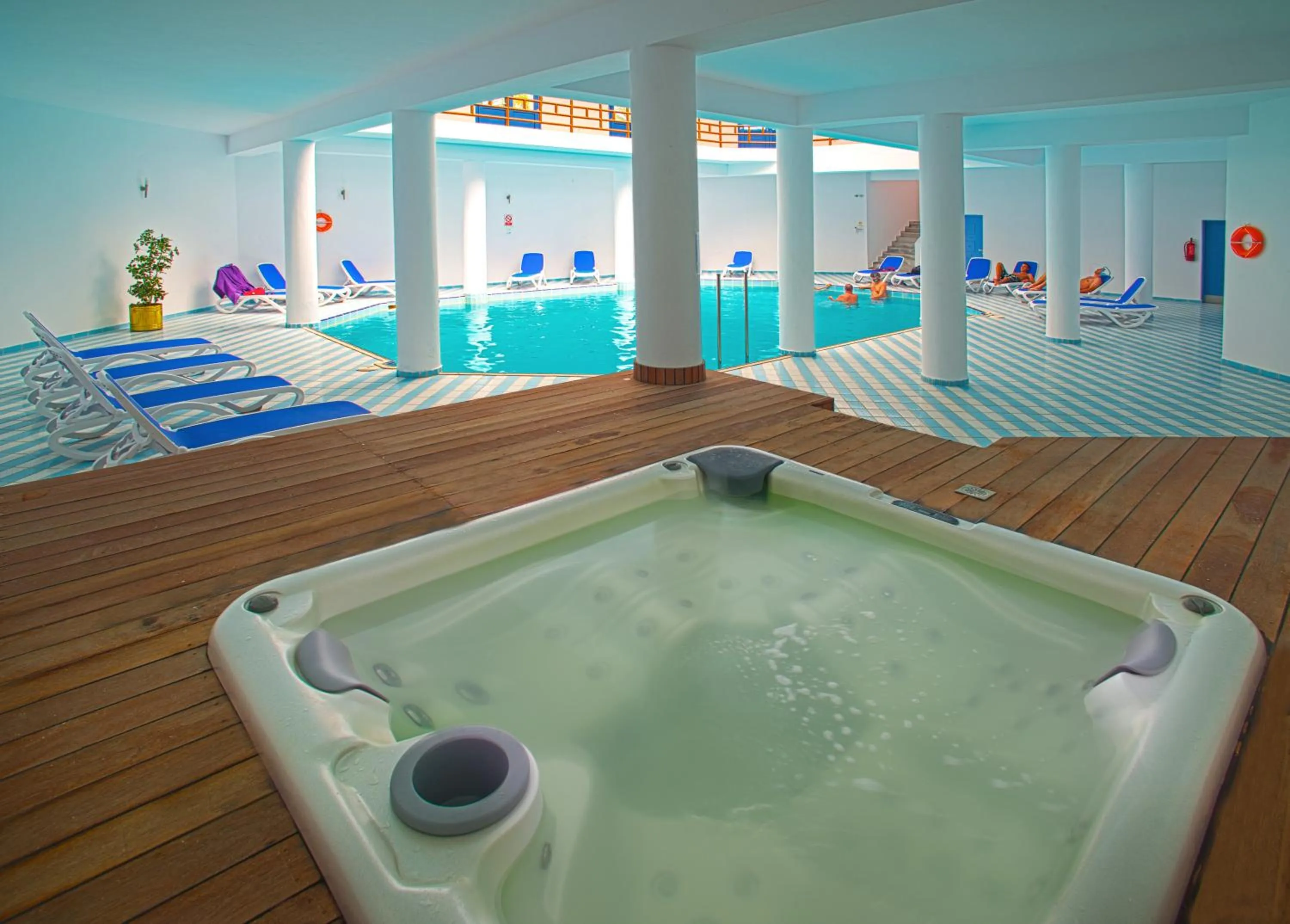 Hot Tub in Lagas Aegean Village