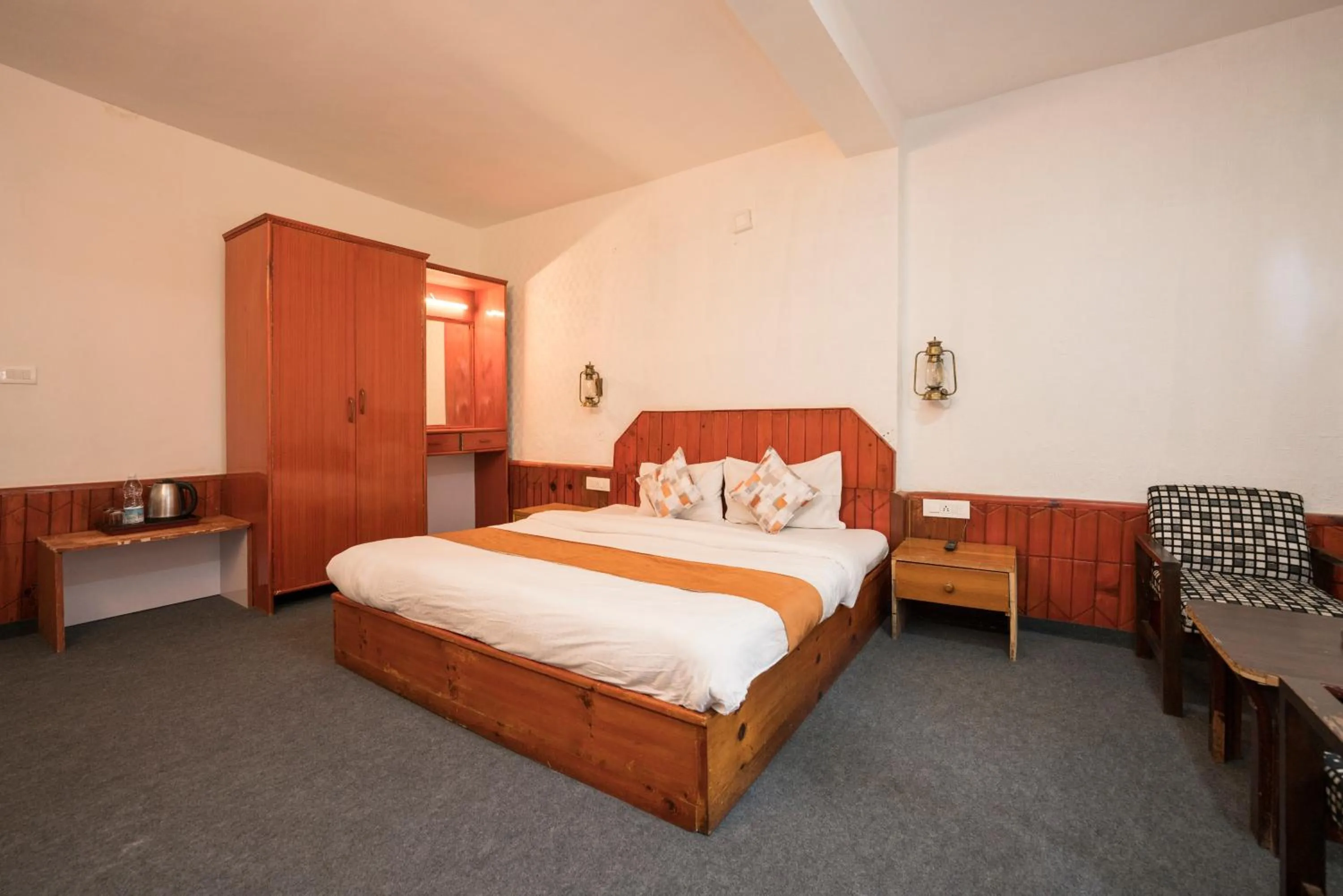 Bed in The Village Manali- Café, Bar & Bistro