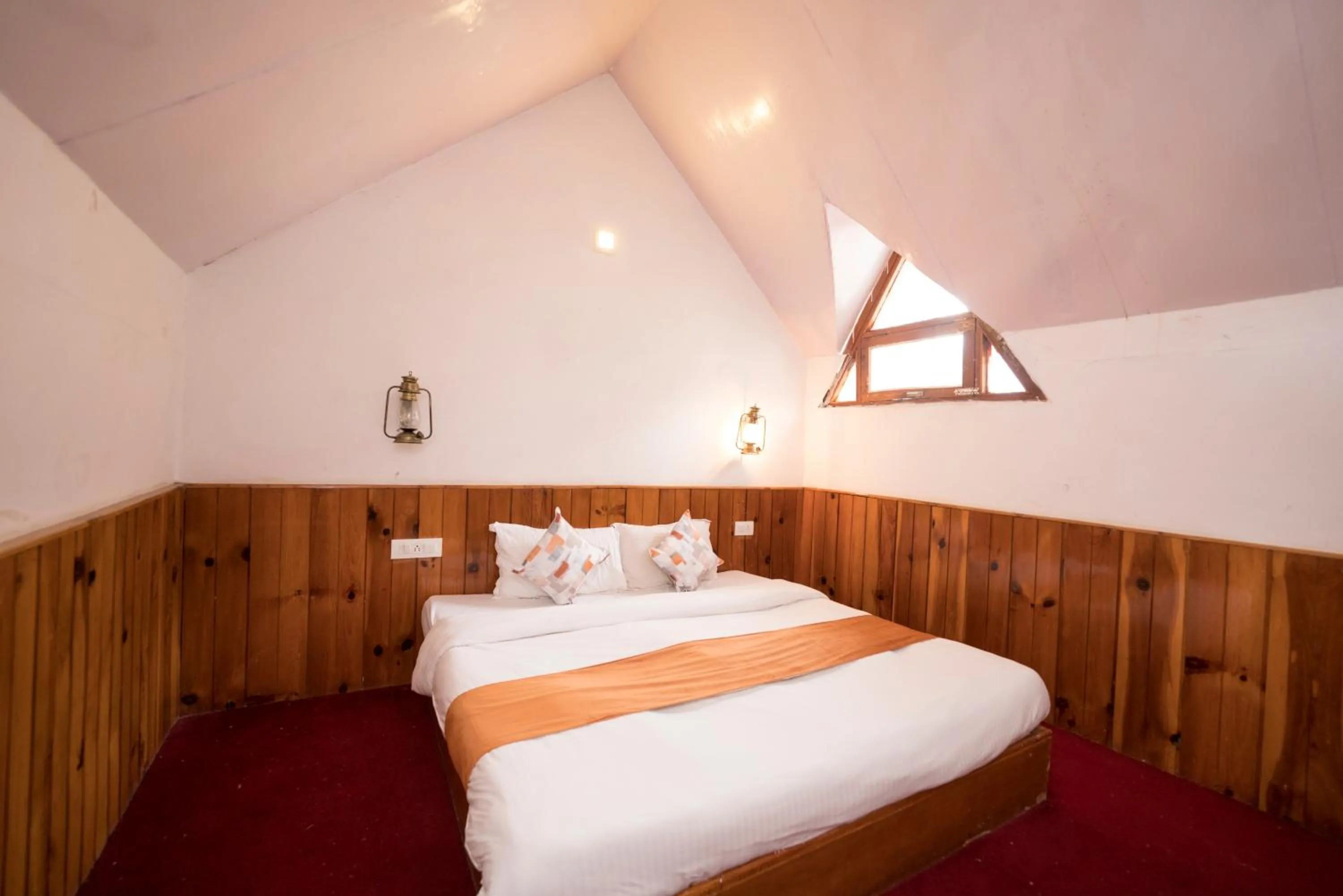 Bed in The Village Manali- Café, Bar & Bistro