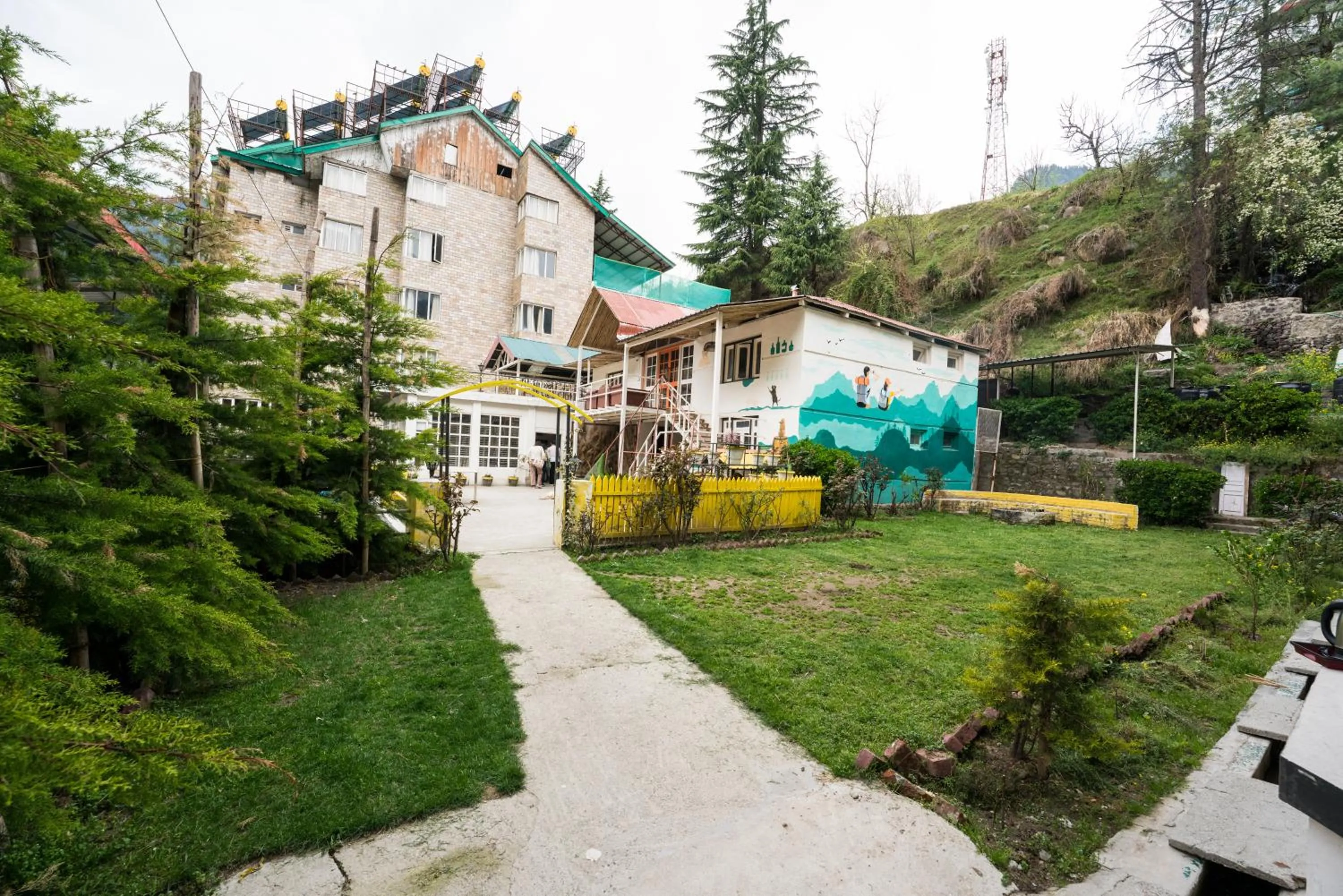 Property building in The Village Manali- Café, Bar & Bistro