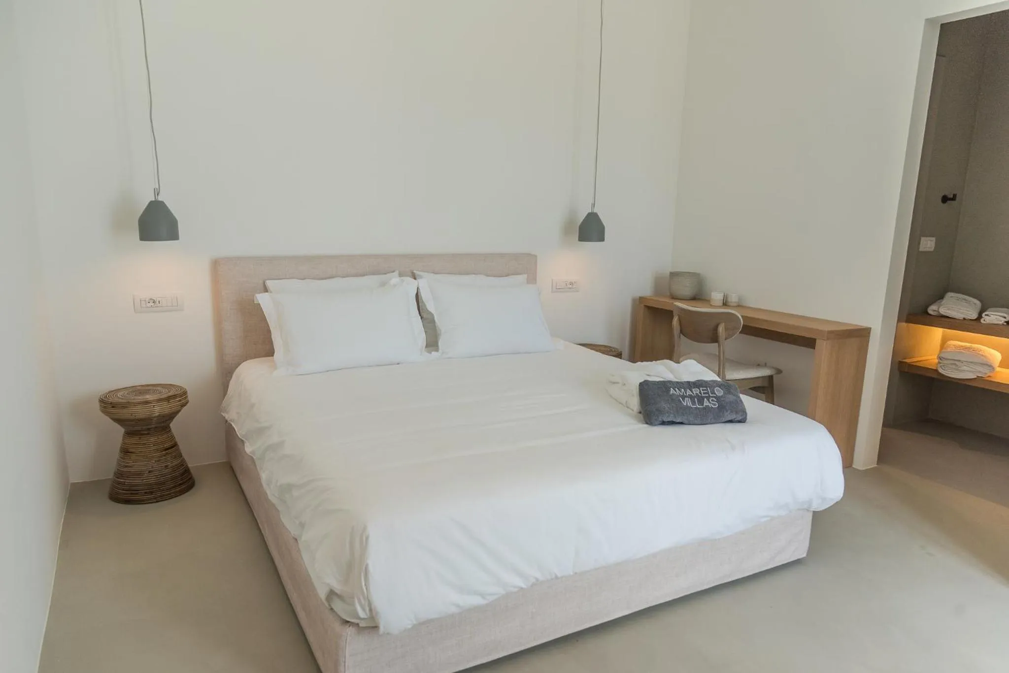 Bedroom in Amarelo Suites