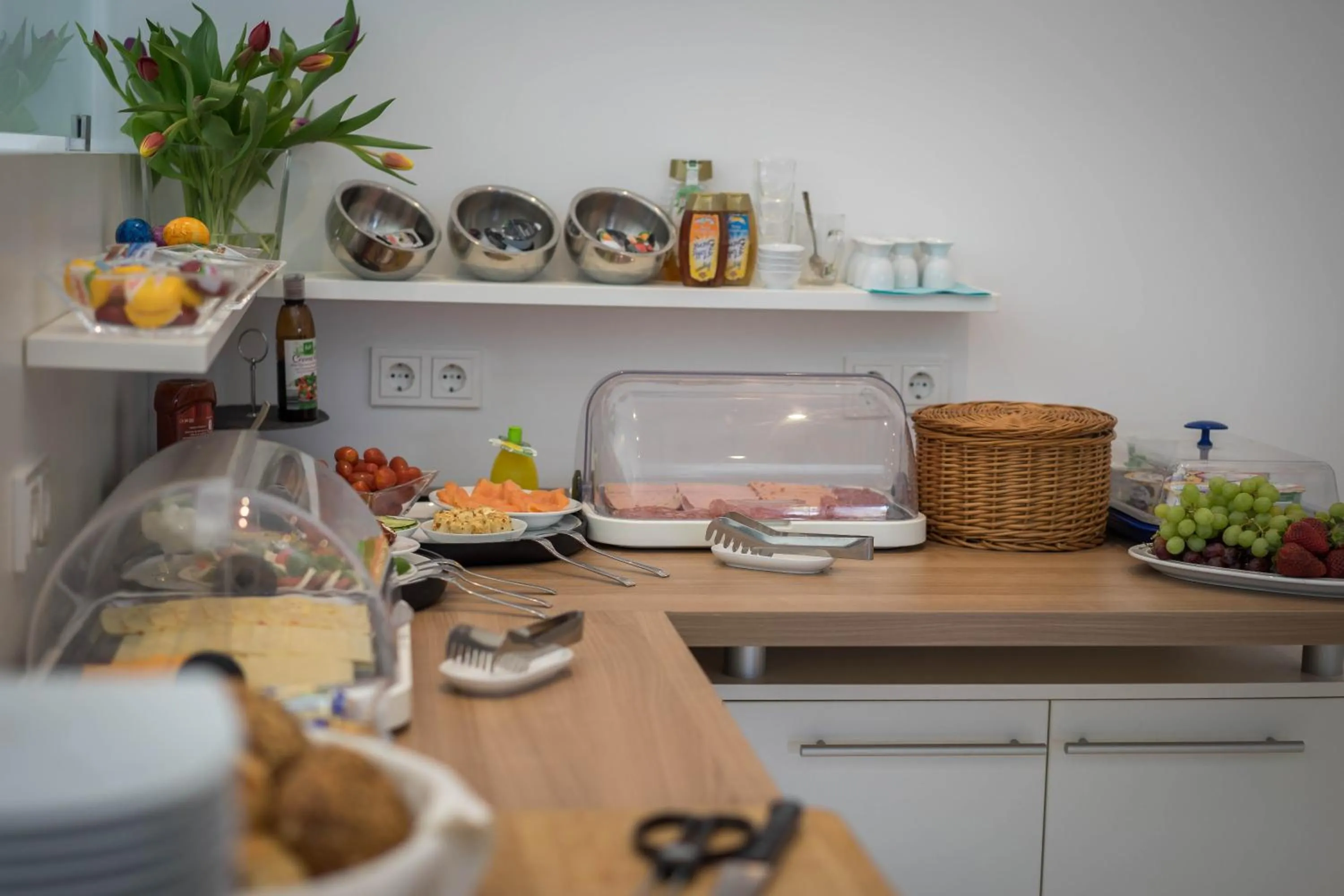 Buffet breakfast in Hotel Maxim