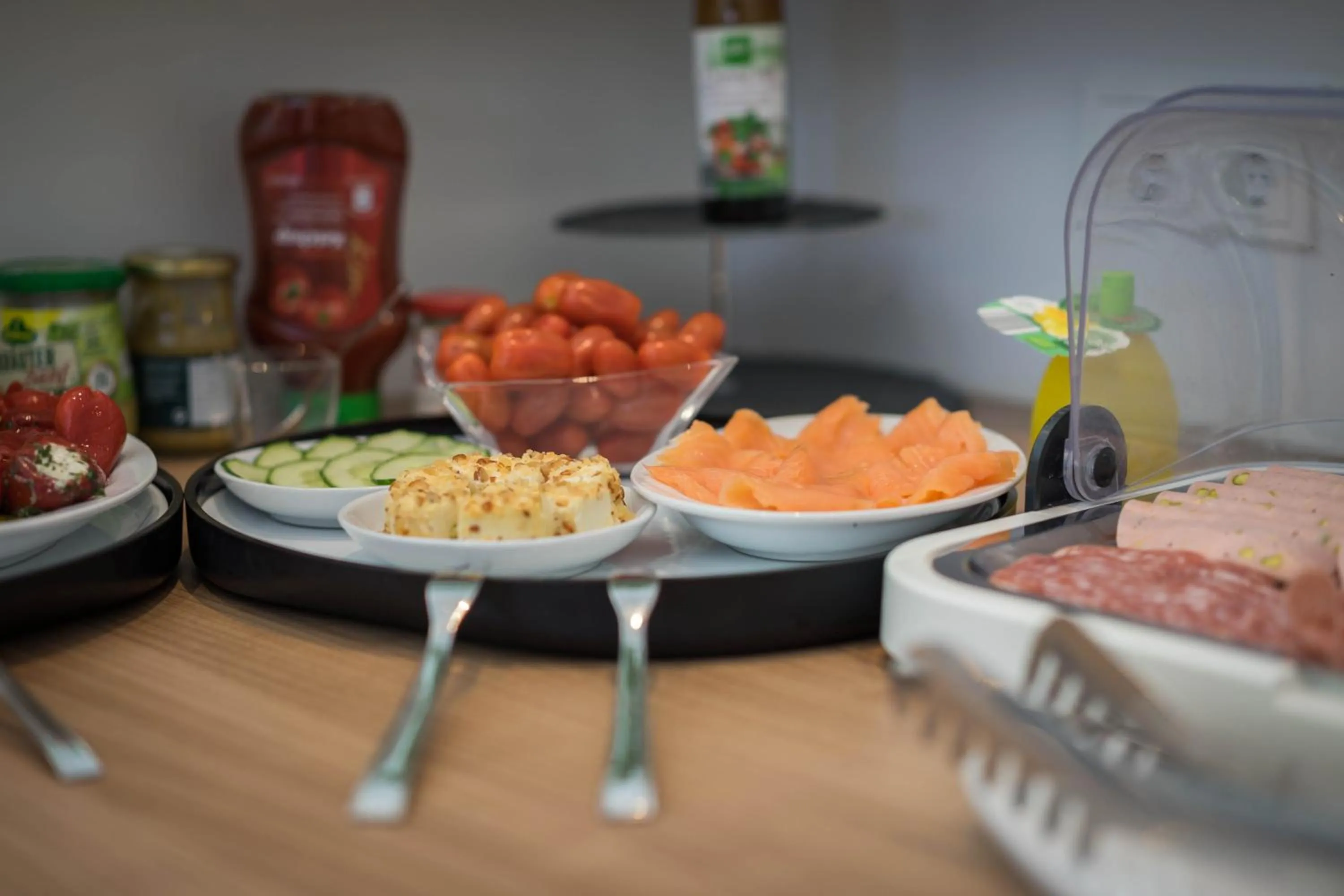 Buffet breakfast in Hotel Maxim