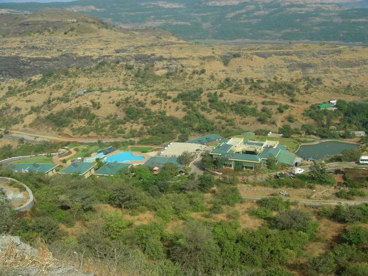 Bird's eye view in Upper Deck Resort - Highest Peak, Lonavala