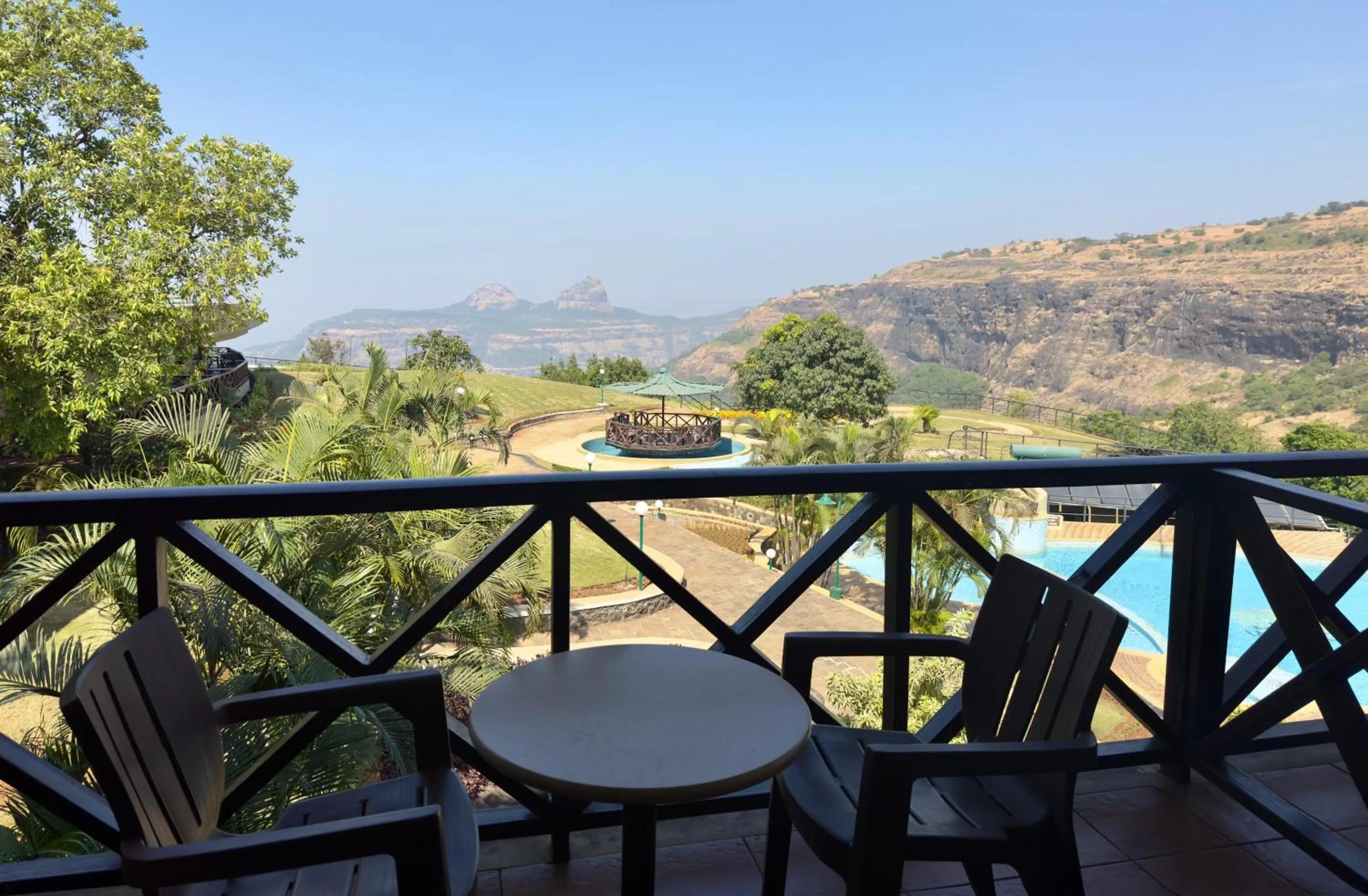 Balcony/Terrace in Upper Deck Resort - Highest Peak, Lonavala