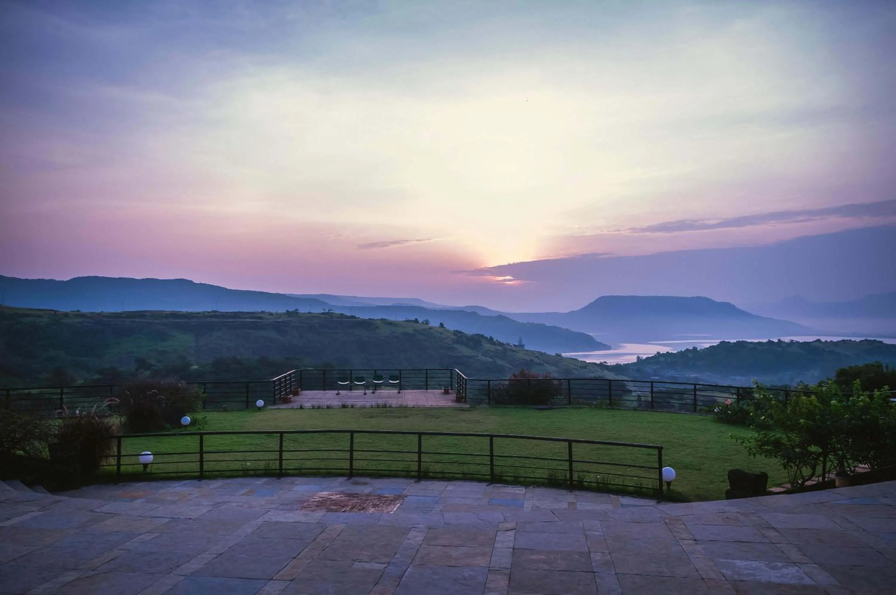 Garden view in Upper Deck Resort - Highest Peak, Lonavala