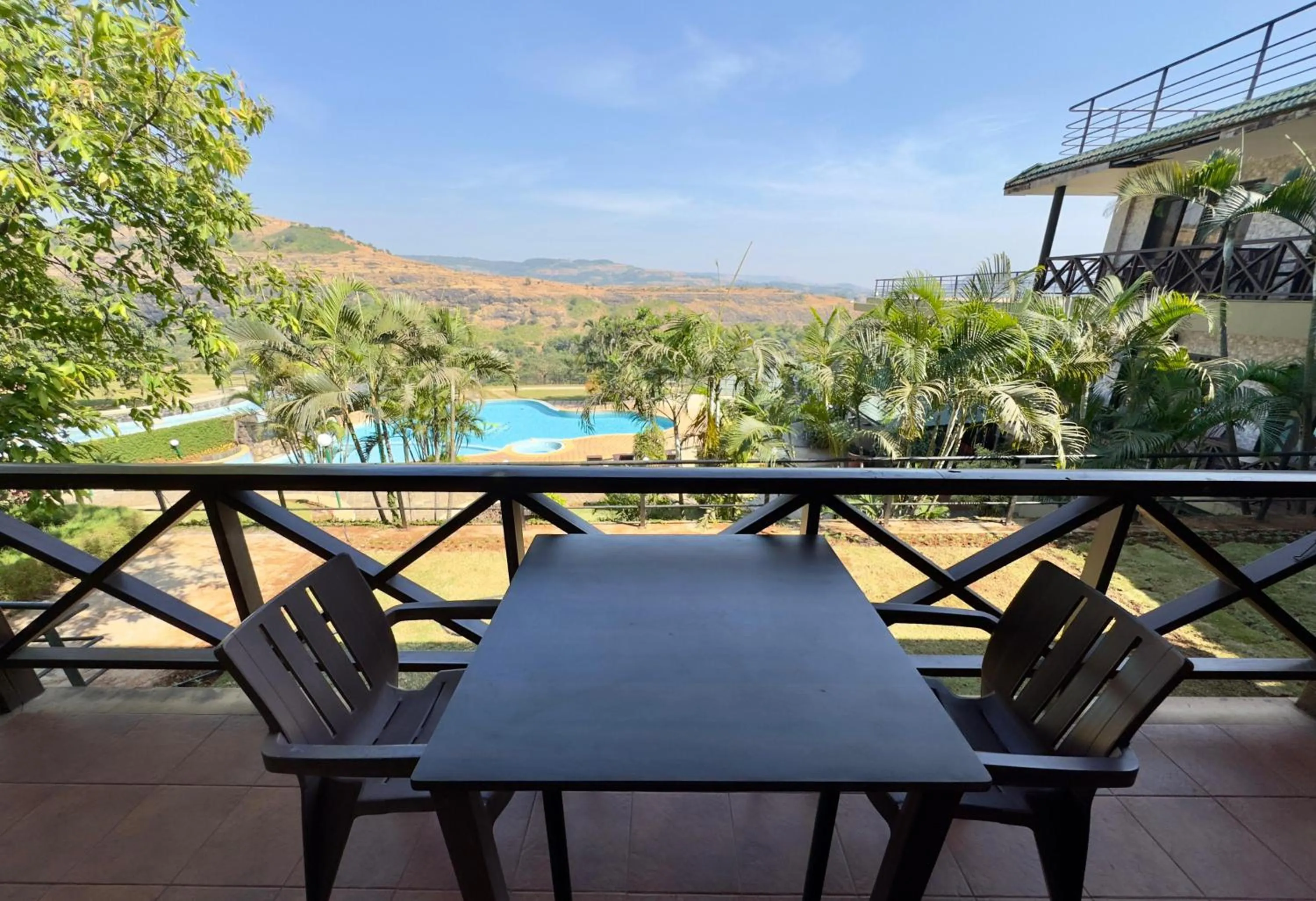Balcony/Terrace in Upper Deck Resort - Highest Peak, Lonavala
