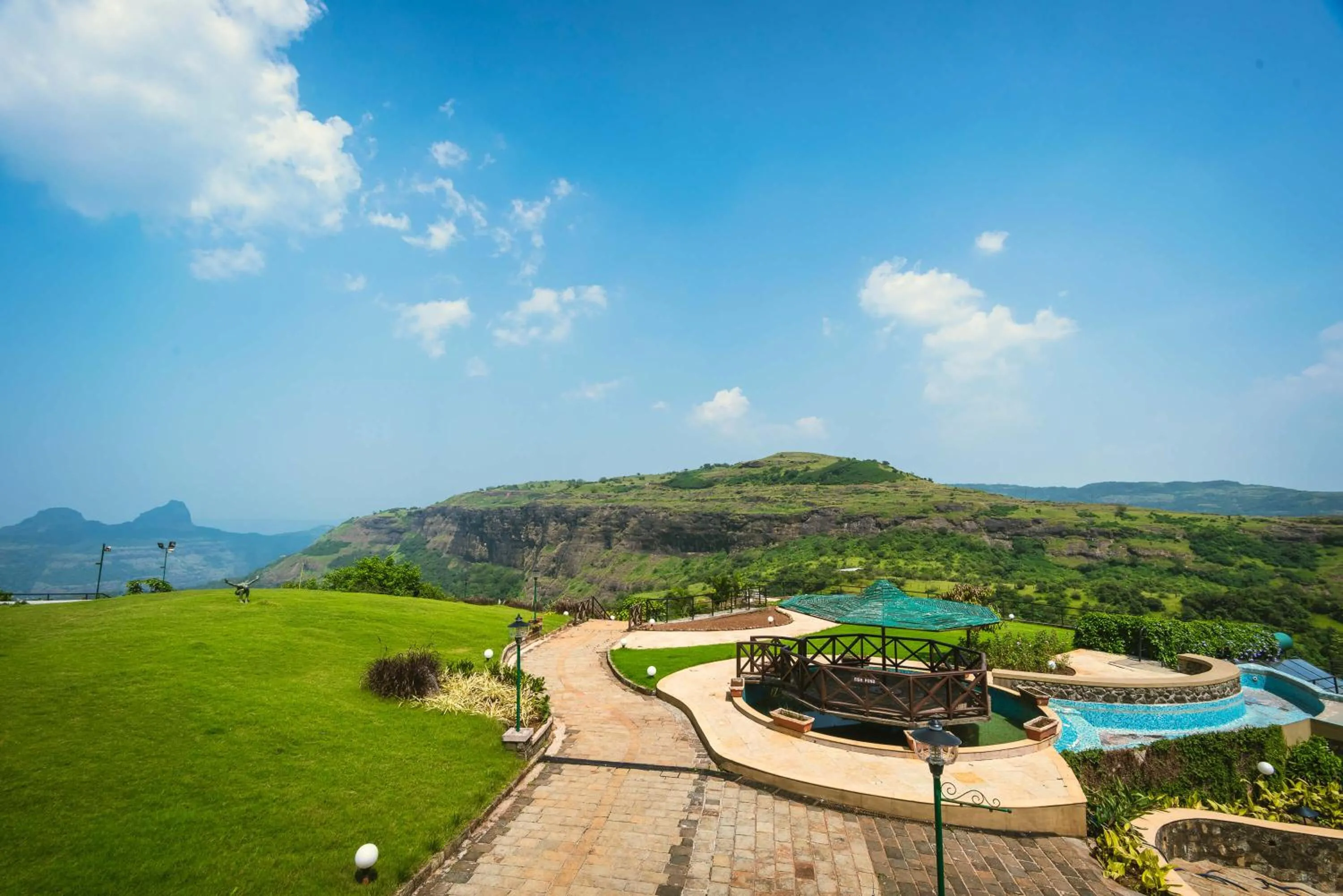 Bird's eye view in Upper Deck Resort - Highest Peak, Lonavala