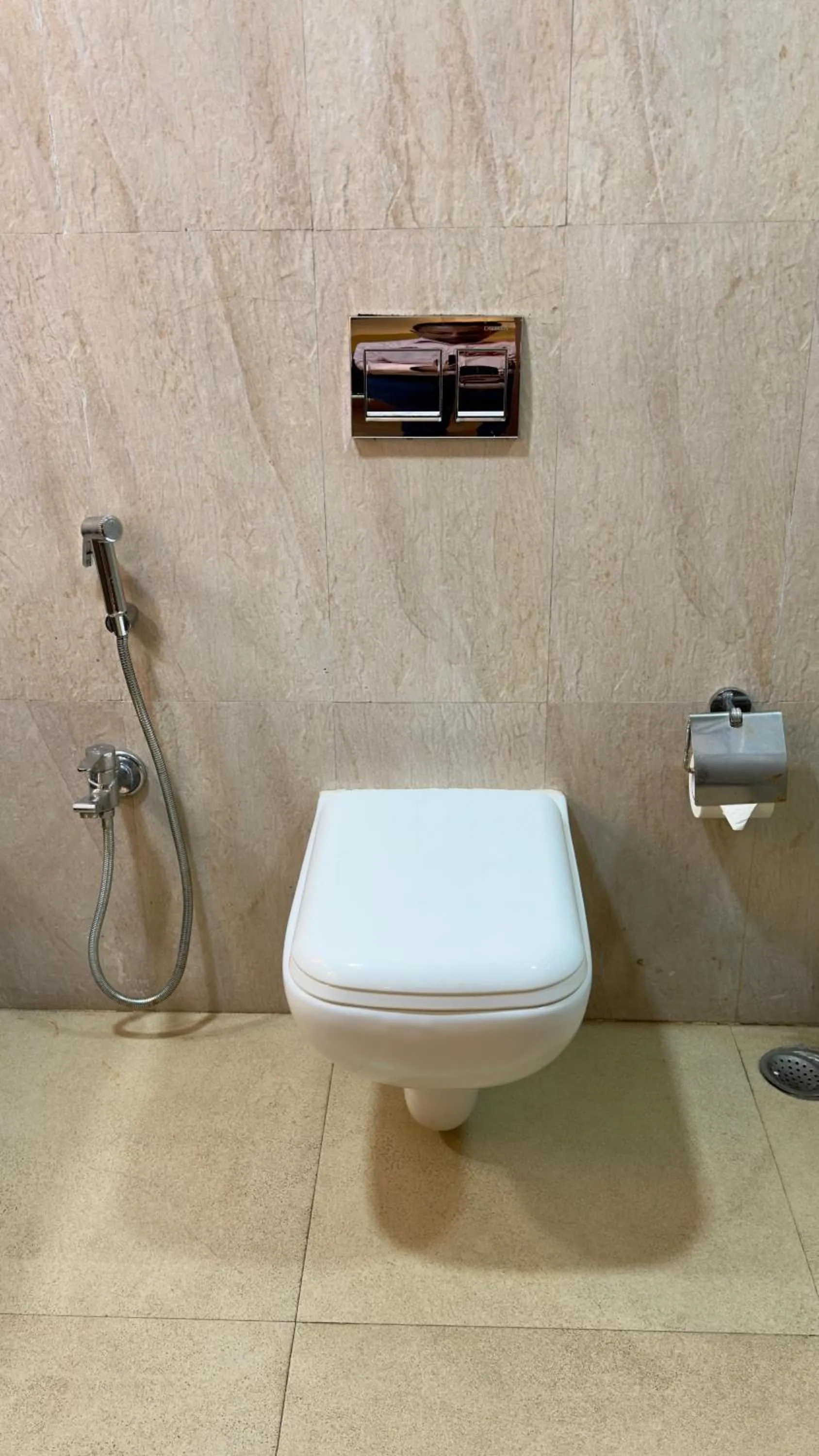 Toilet in Upper Deck Resort - Highest Peak, Lonavala