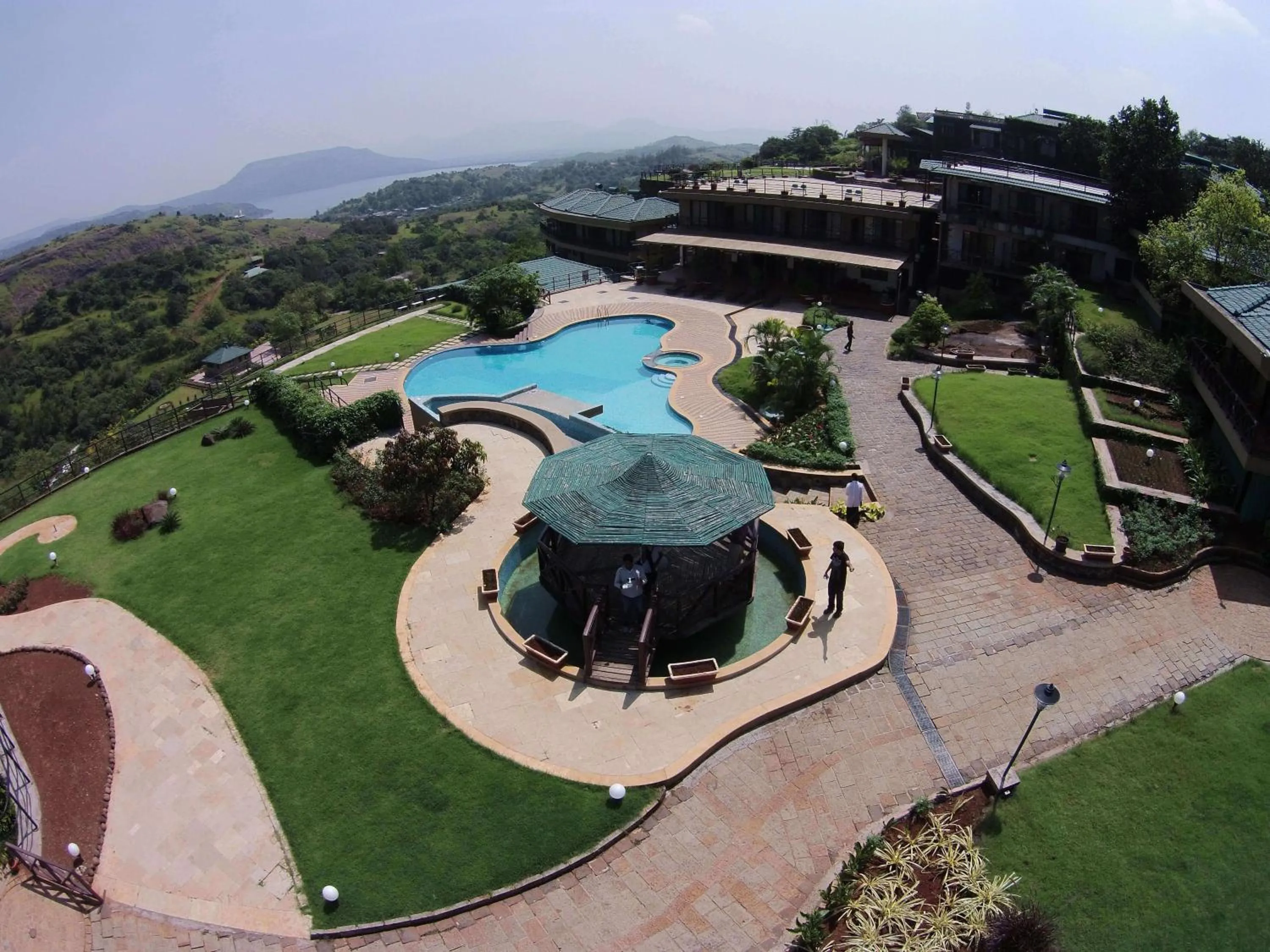 Bird's eye view in Upper Deck Resort - Highest Peak, Lonavala