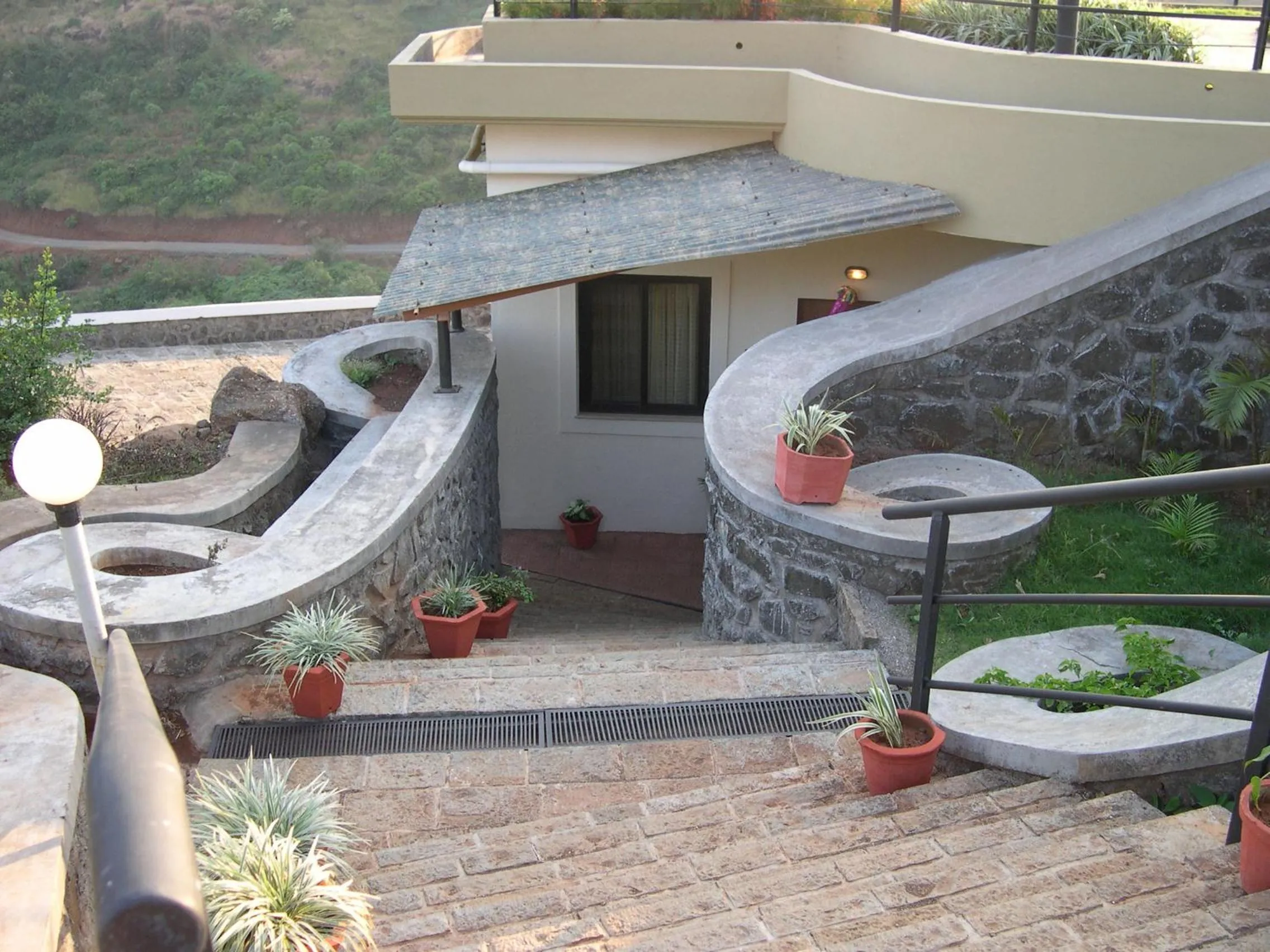 Decorative detail in Upper Deck Resort - Highest Peak, Lonavala