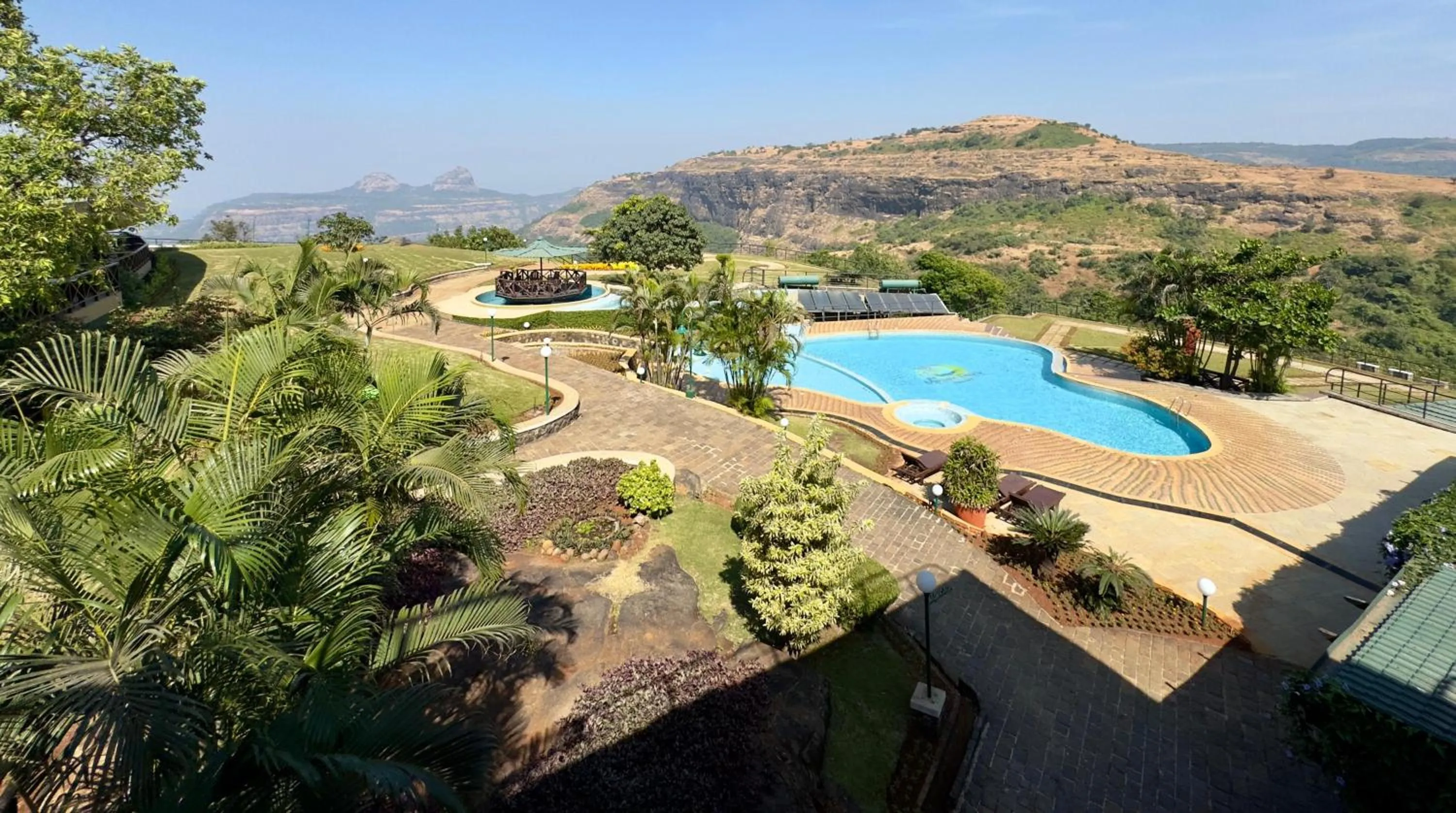 Mountain view in Upper Deck Resort - Highest Peak, Lonavala