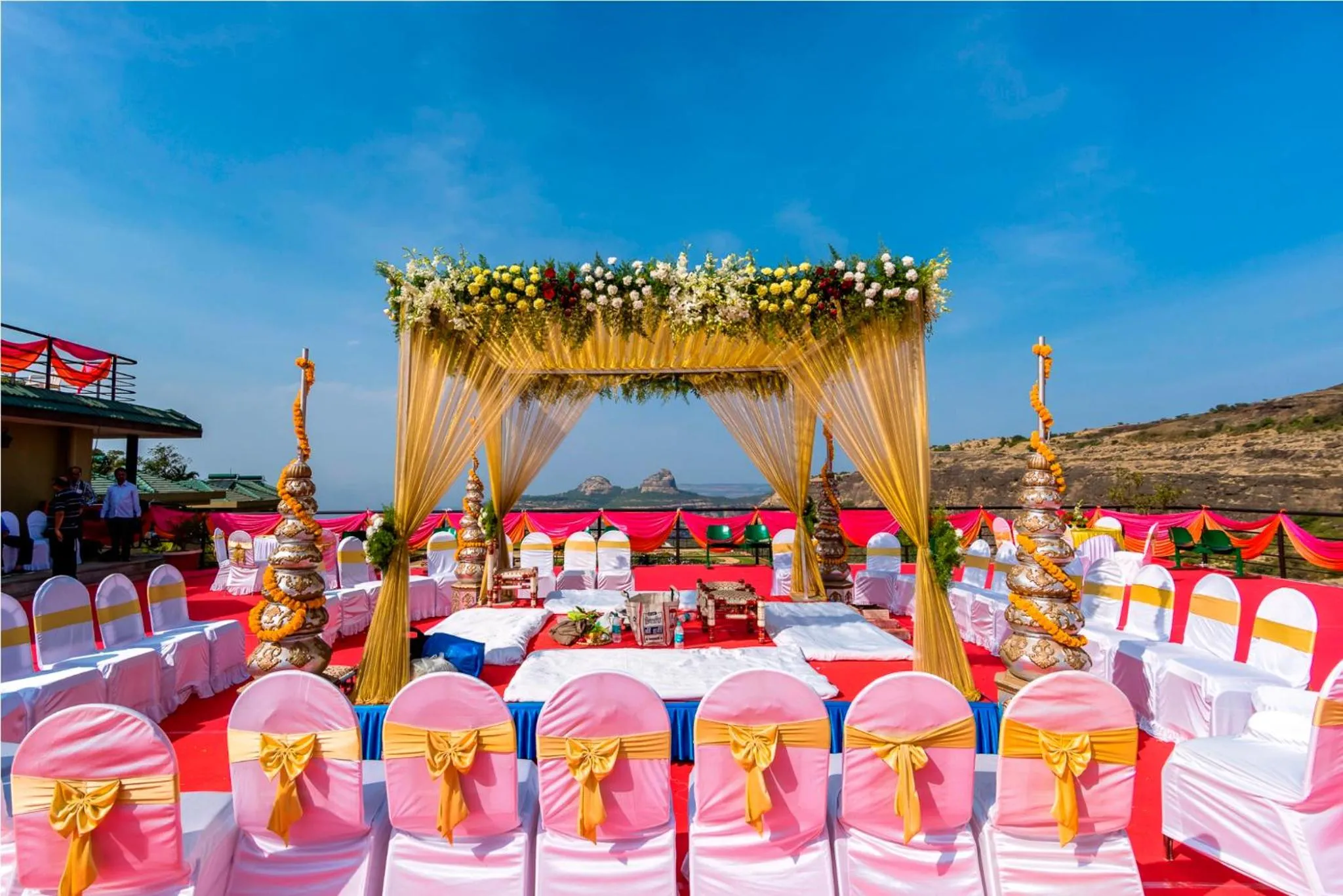 wedding in Upper Deck Resort - Highest Peak, Lonavala