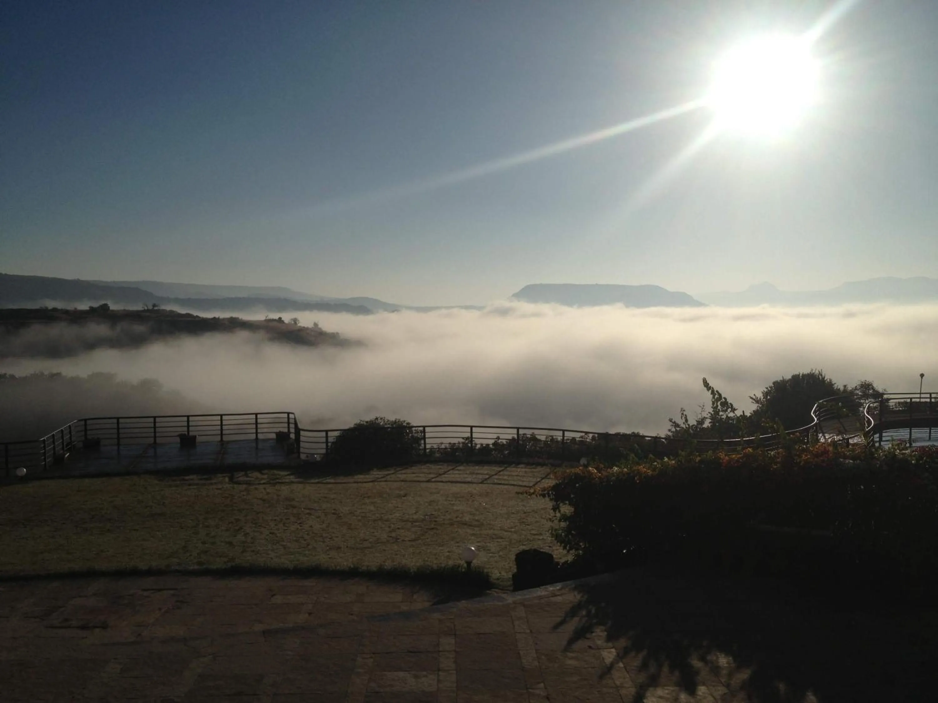 View (from property/room) in Upper Deck Resort - Highest Peak, Lonavala