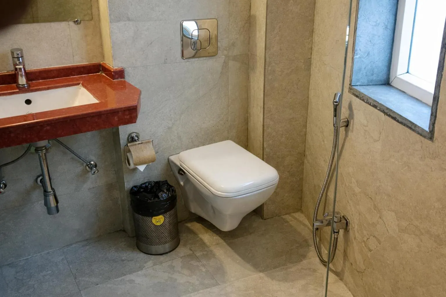 Toilet in The Pinewood, Nainital by Leisure Hotels