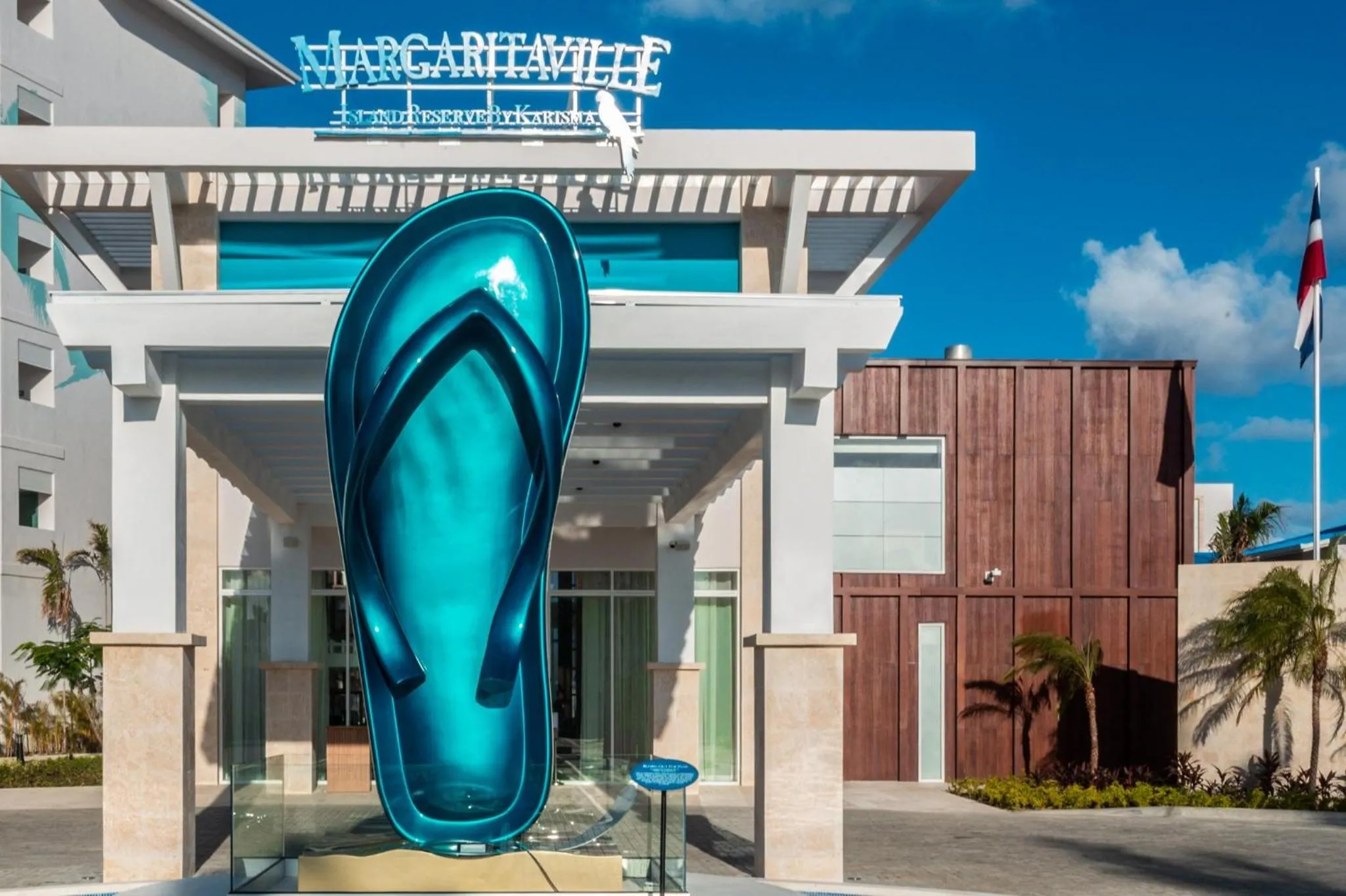 Facade/entrance in Margaritaville Beach Resort Cap Cana Hammock - An Adults Only All-Inclusive Experience