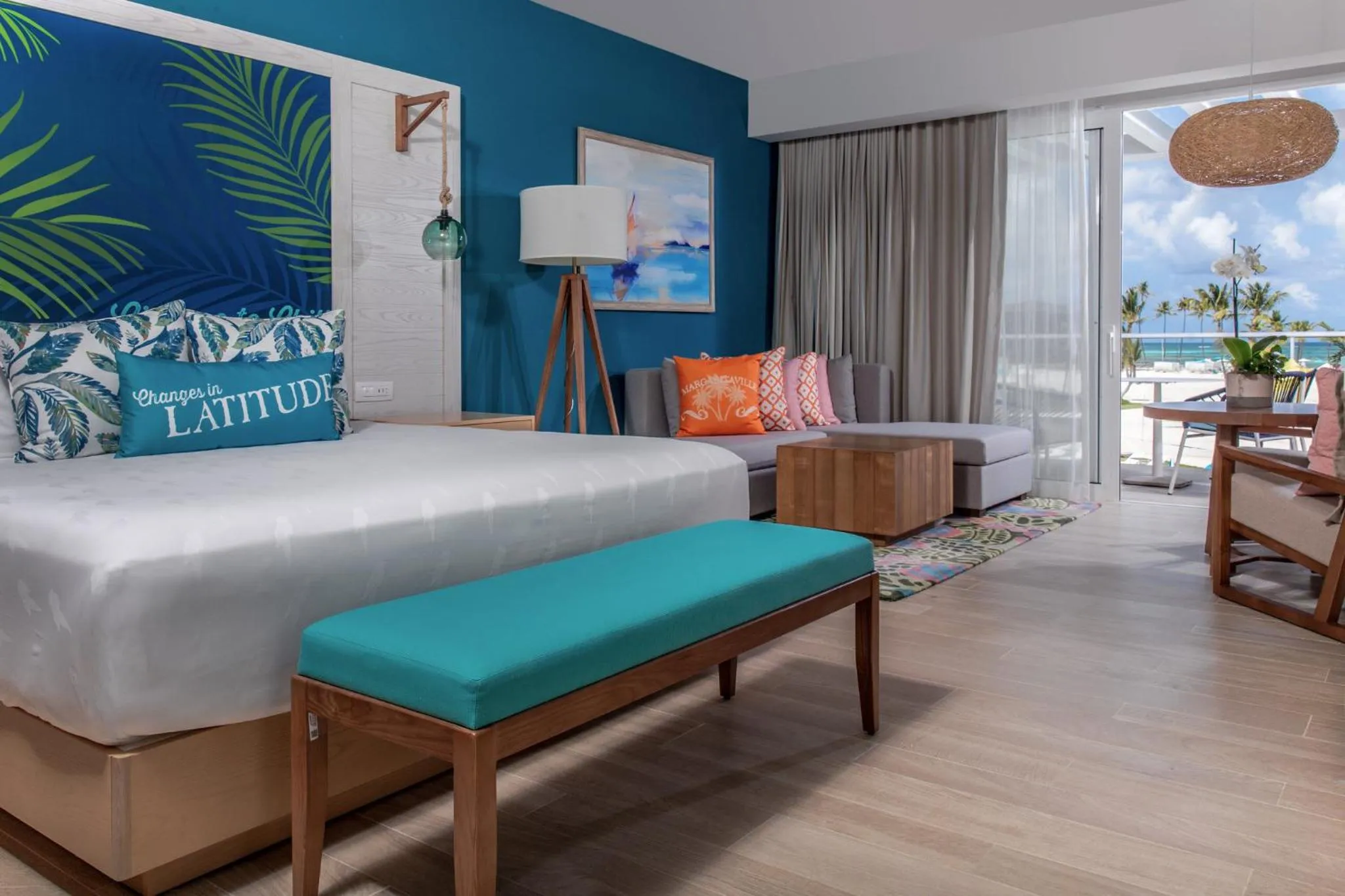 Photo of the whole room in Margaritaville Beach Resort Cap Cana Hammock - An Adults Only All-Inclusive Experience