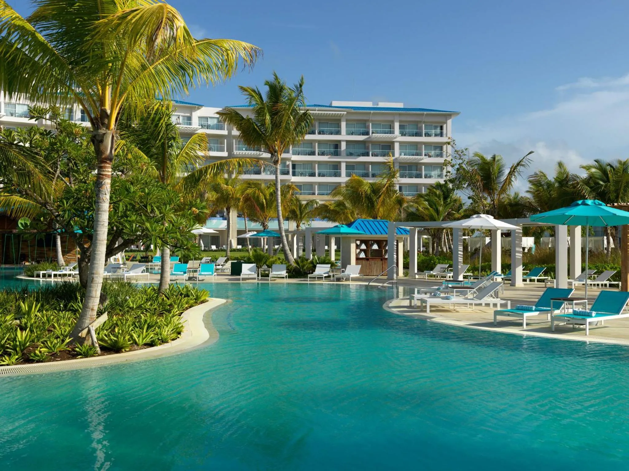 Swimming pool in Margaritaville Beach Resort Cap Cana Hammock - An Adults Only All-Inclusive Experience
