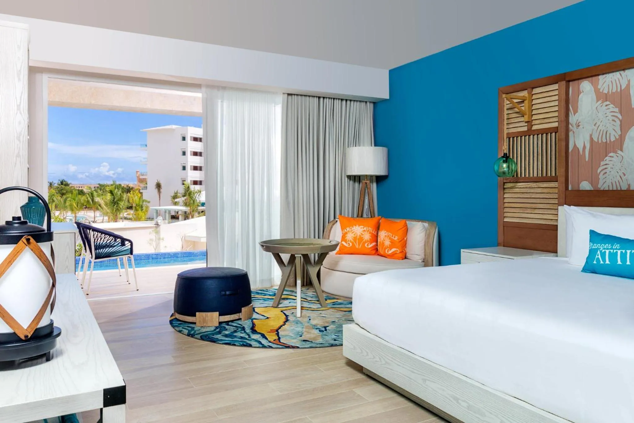 Photo of the whole room in Margaritaville Beach Resort Cap Cana Hammock - An Adults Only All-Inclusive Experience