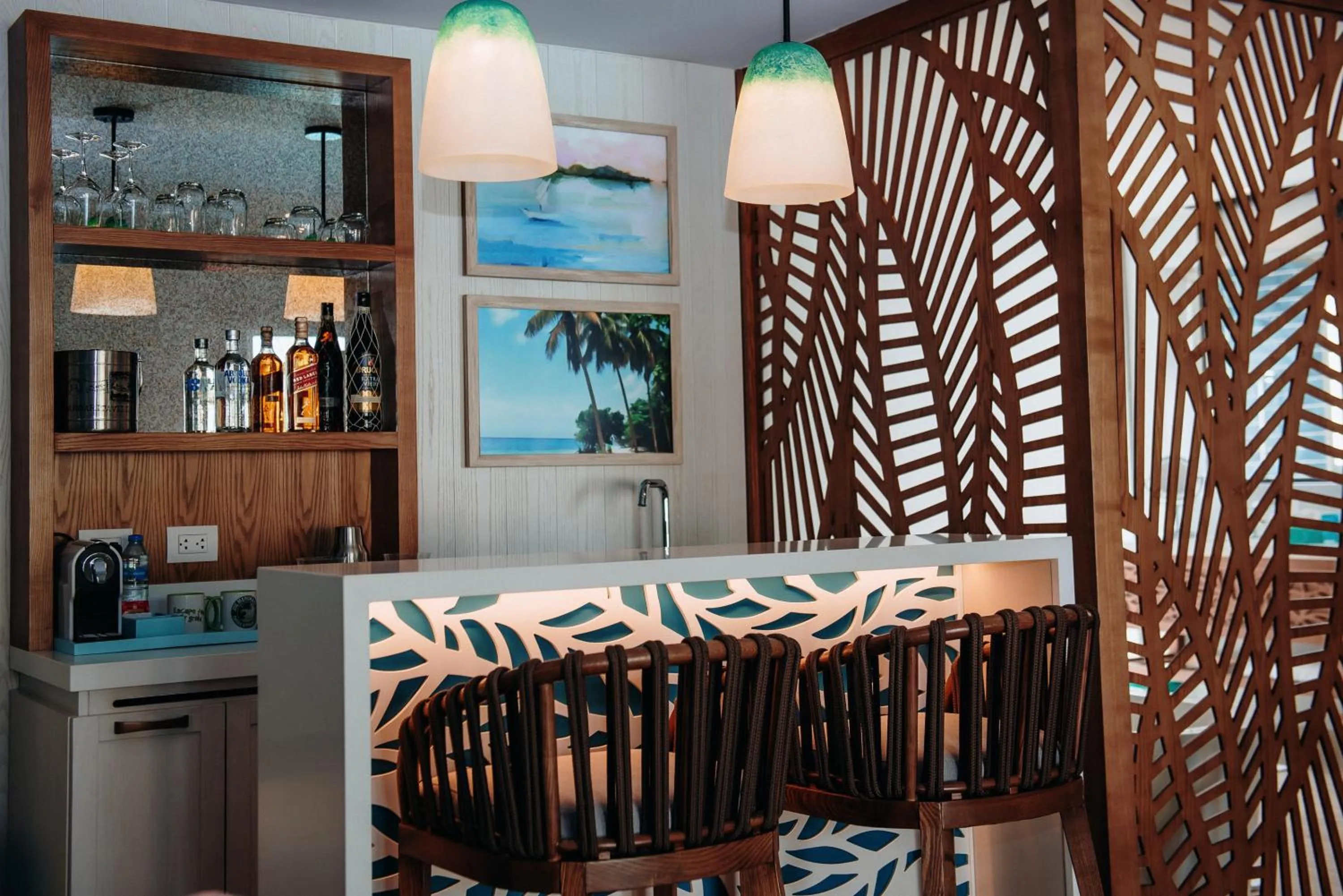 Living room in Margaritaville Beach Resort Cap Cana Hammock - An Adults Only All-Inclusive Experience