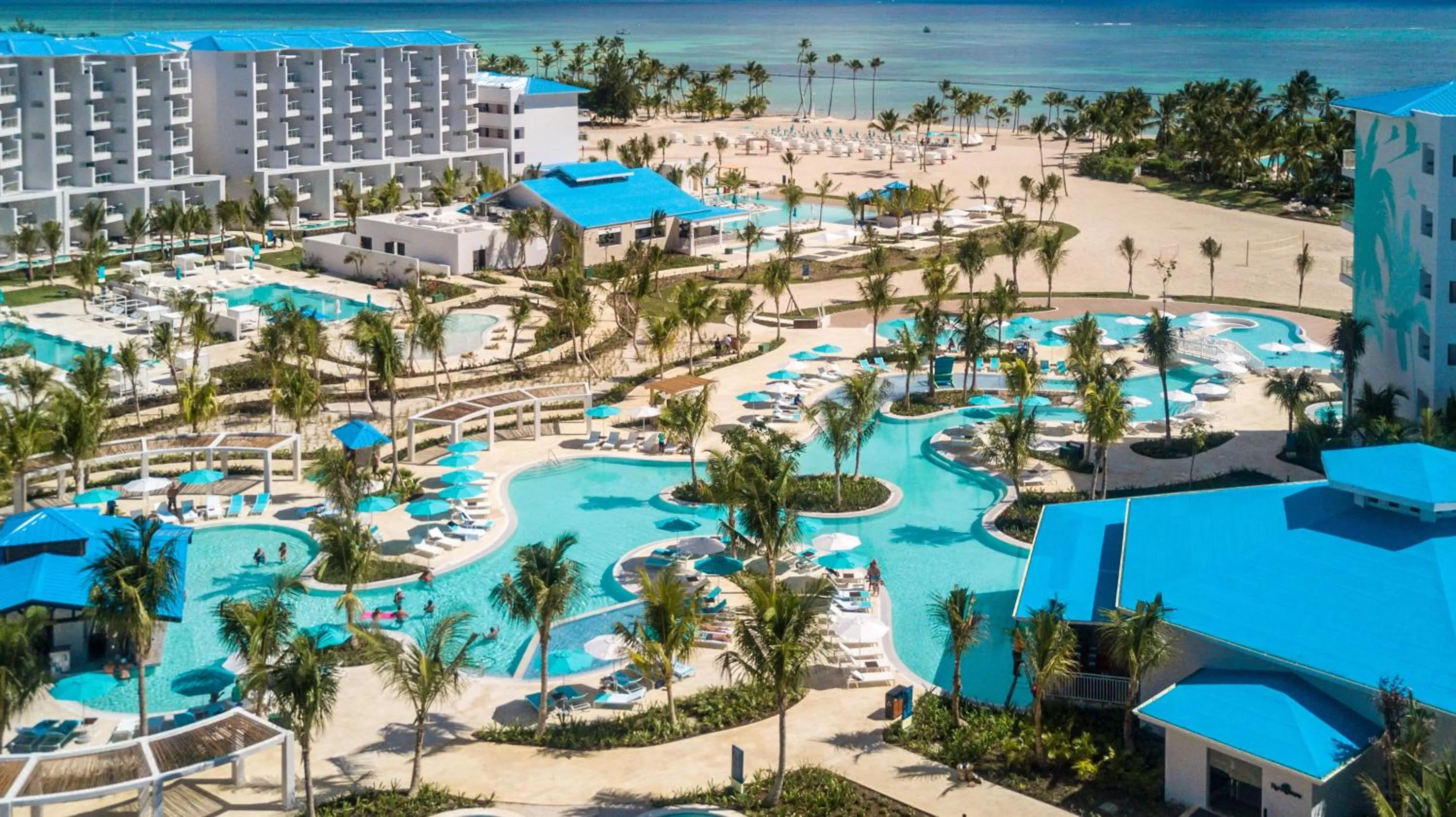 Swimming pool in Margaritaville Beach Resort Cap Cana Hammock - An Adults Only All-Inclusive Experience
