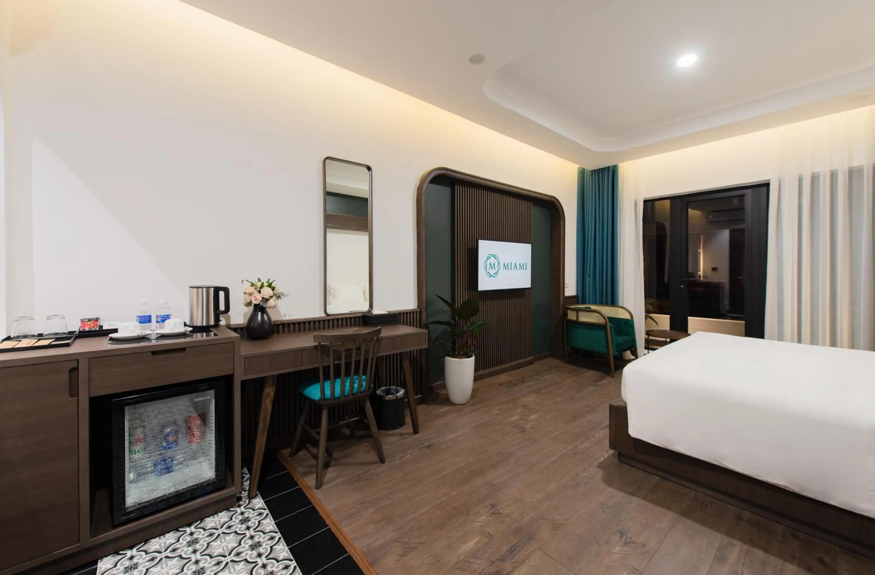 Area and facilities, Bed in Khách sạn gần biển Miami Tuy Hoà Phú Yên