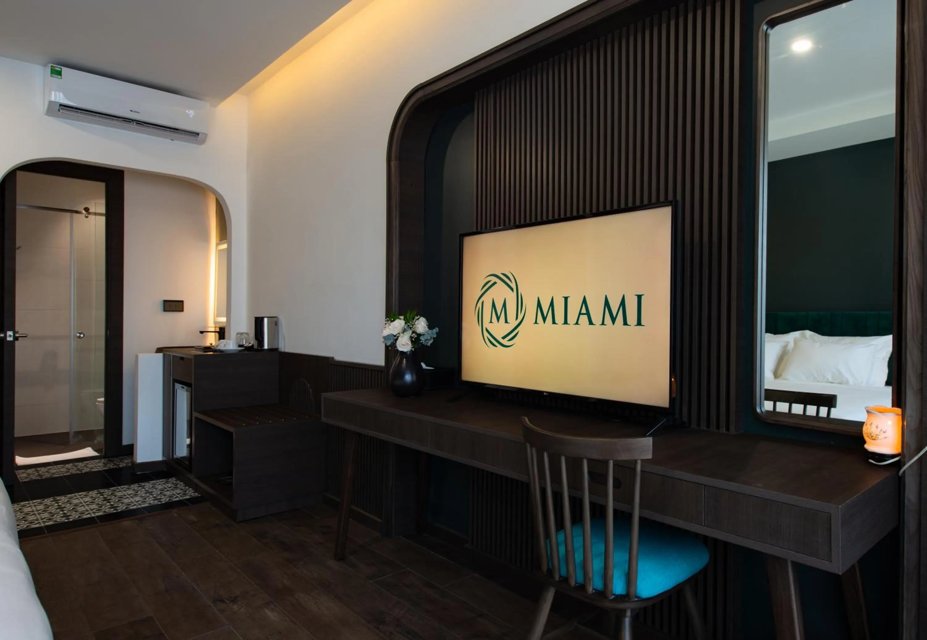 Communal lounge/ TV room in Khách sạn gần biển Miami Tuy Hoà Phú Yên