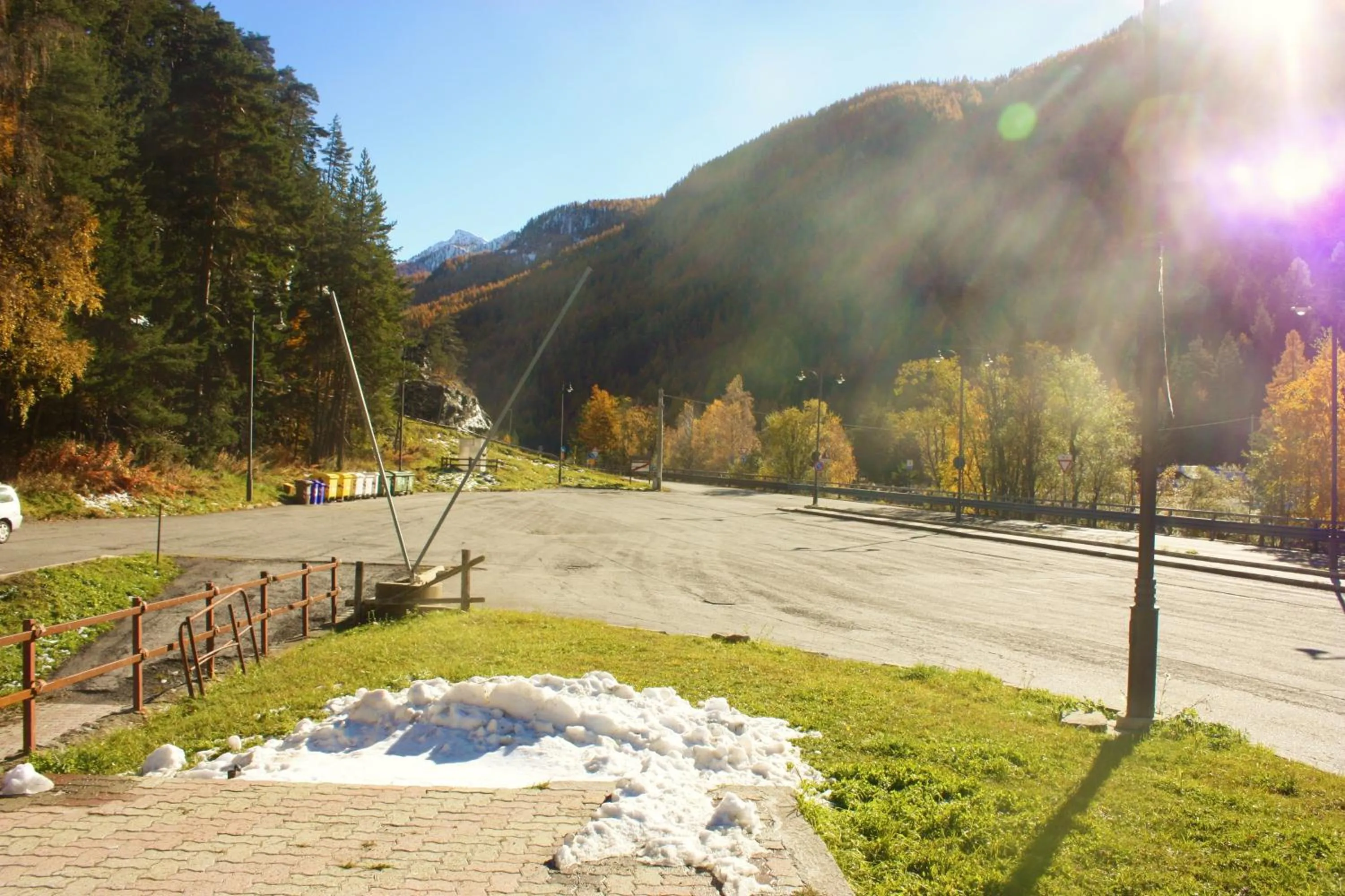 Natural landscape in Olympic Mountains