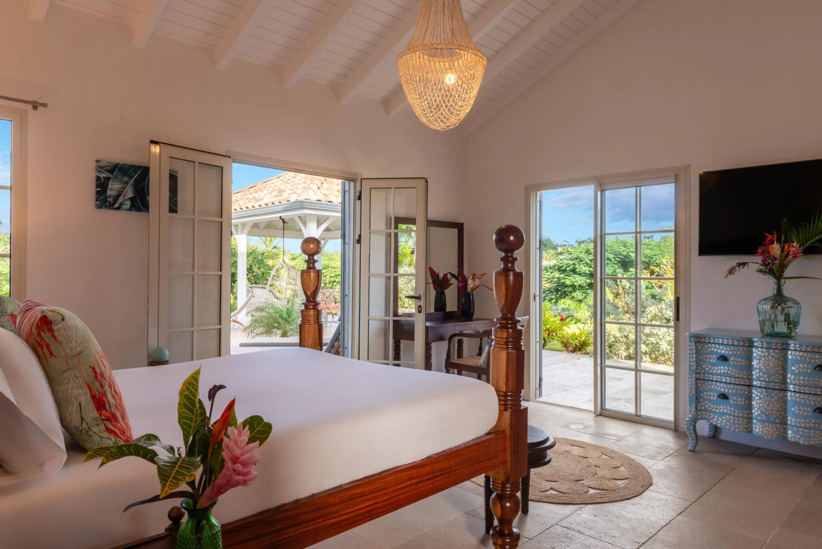 Bedroom in Villa Saint Jean - Habitation Saint Charles