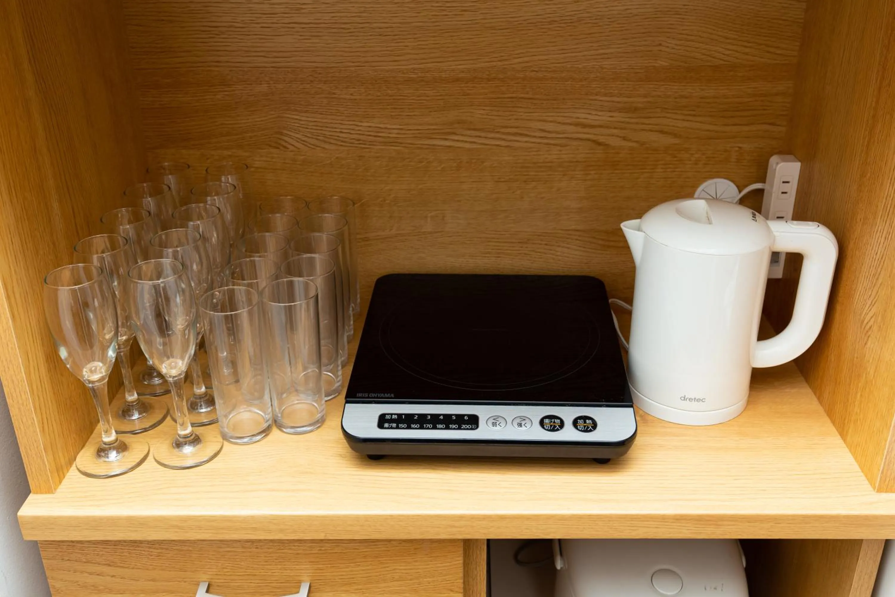 Kitchen or kitchenette in Wonderful Stay Tokyo Shinjuku