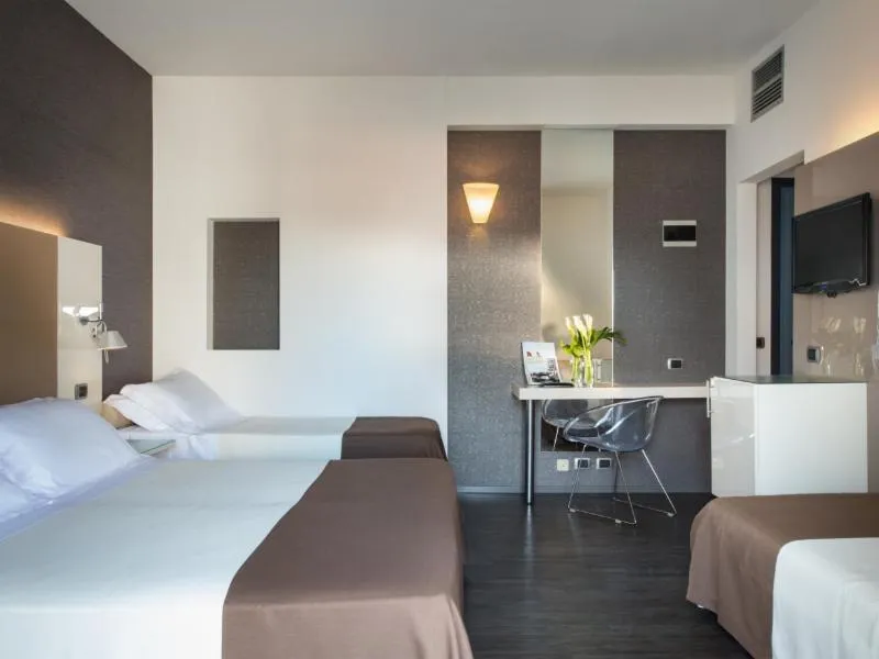 Bed in Hotel Maddalena