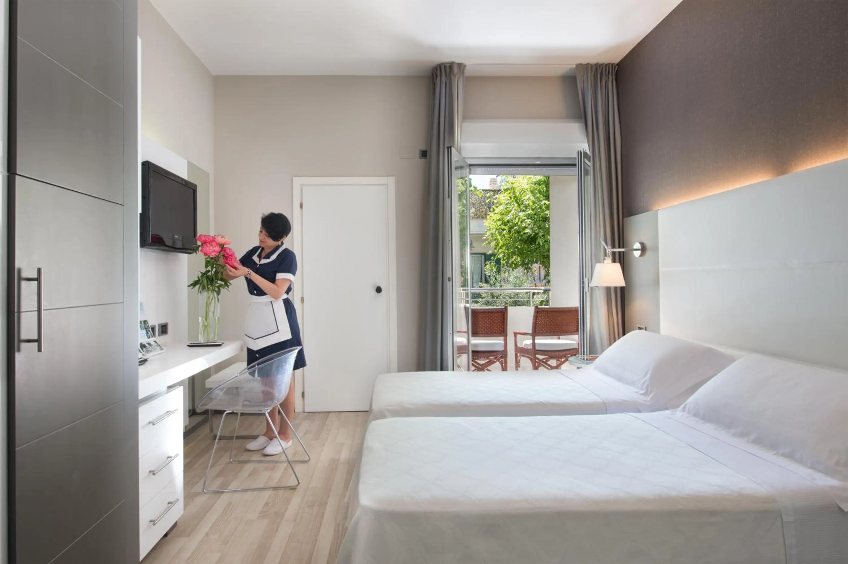 Bedroom, Bed in Hotel Maddalena