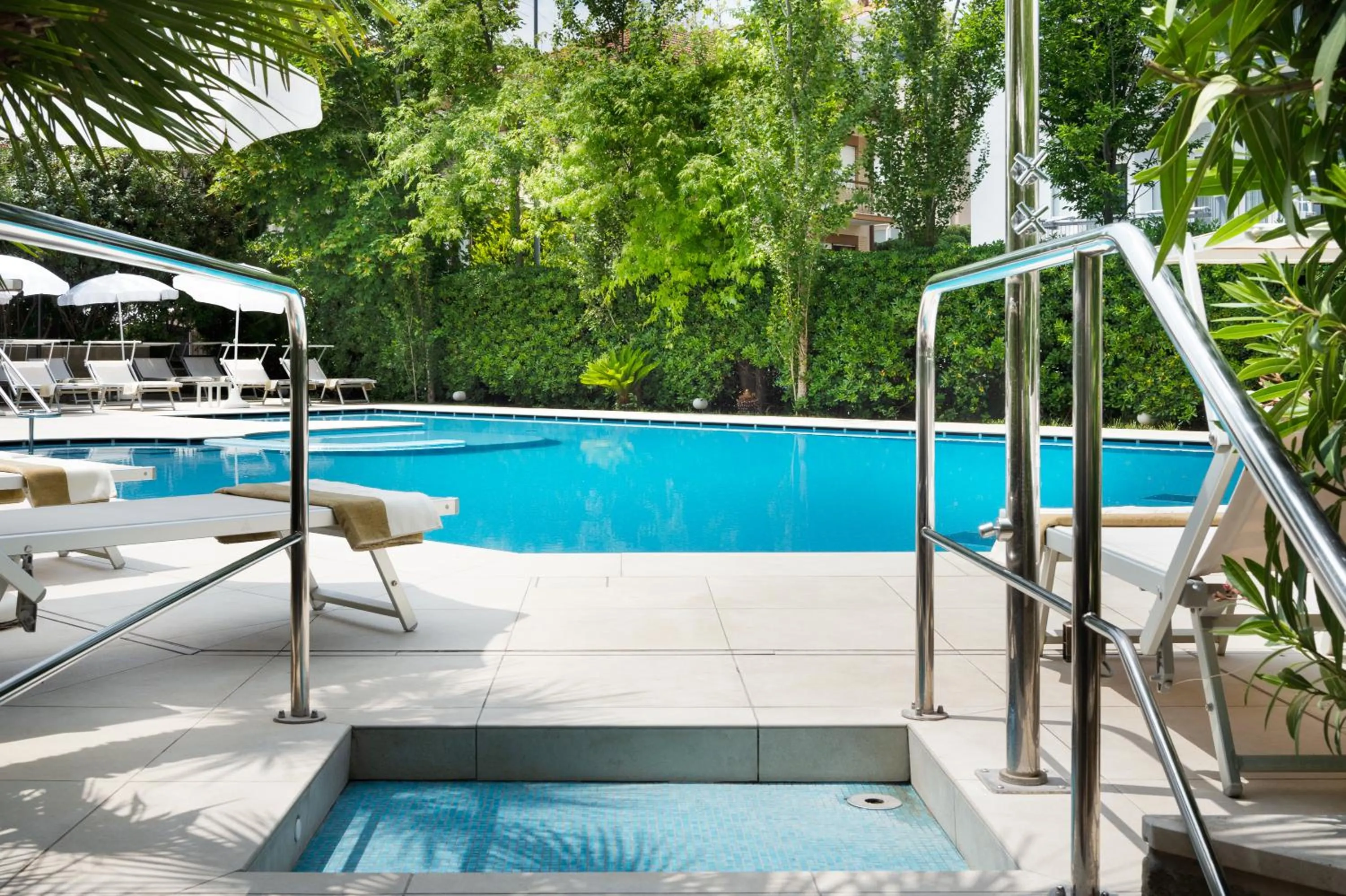 Swimming pool in Hotel Maddalena